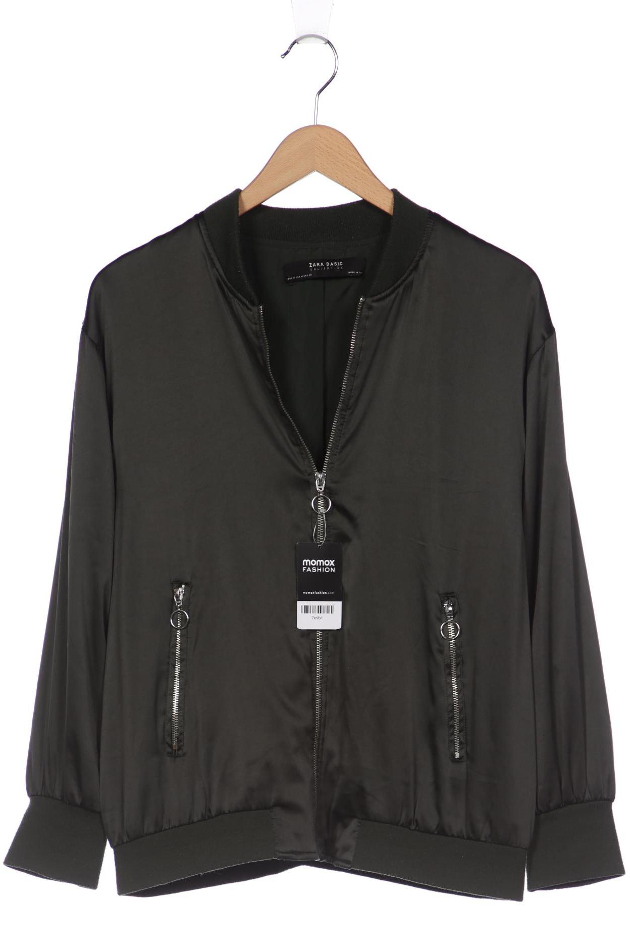 

ZARA Damen Jacke, grün