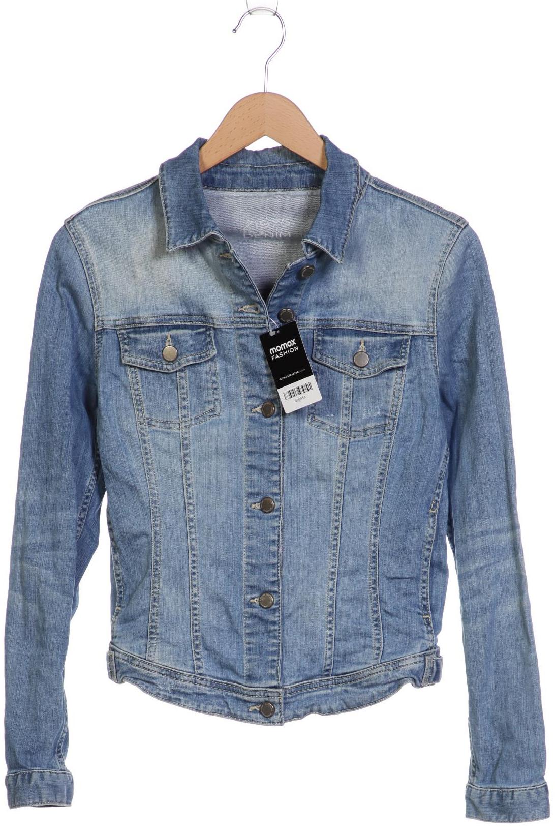 

ZARA Damen Jacke, blau