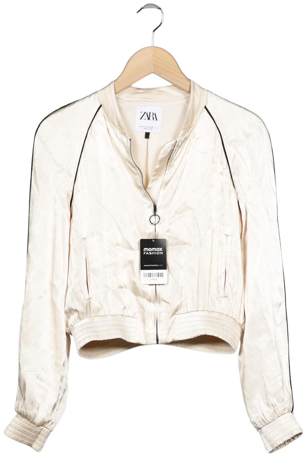 

Zara Damen Jacke, cremeweiß, Gr. 34