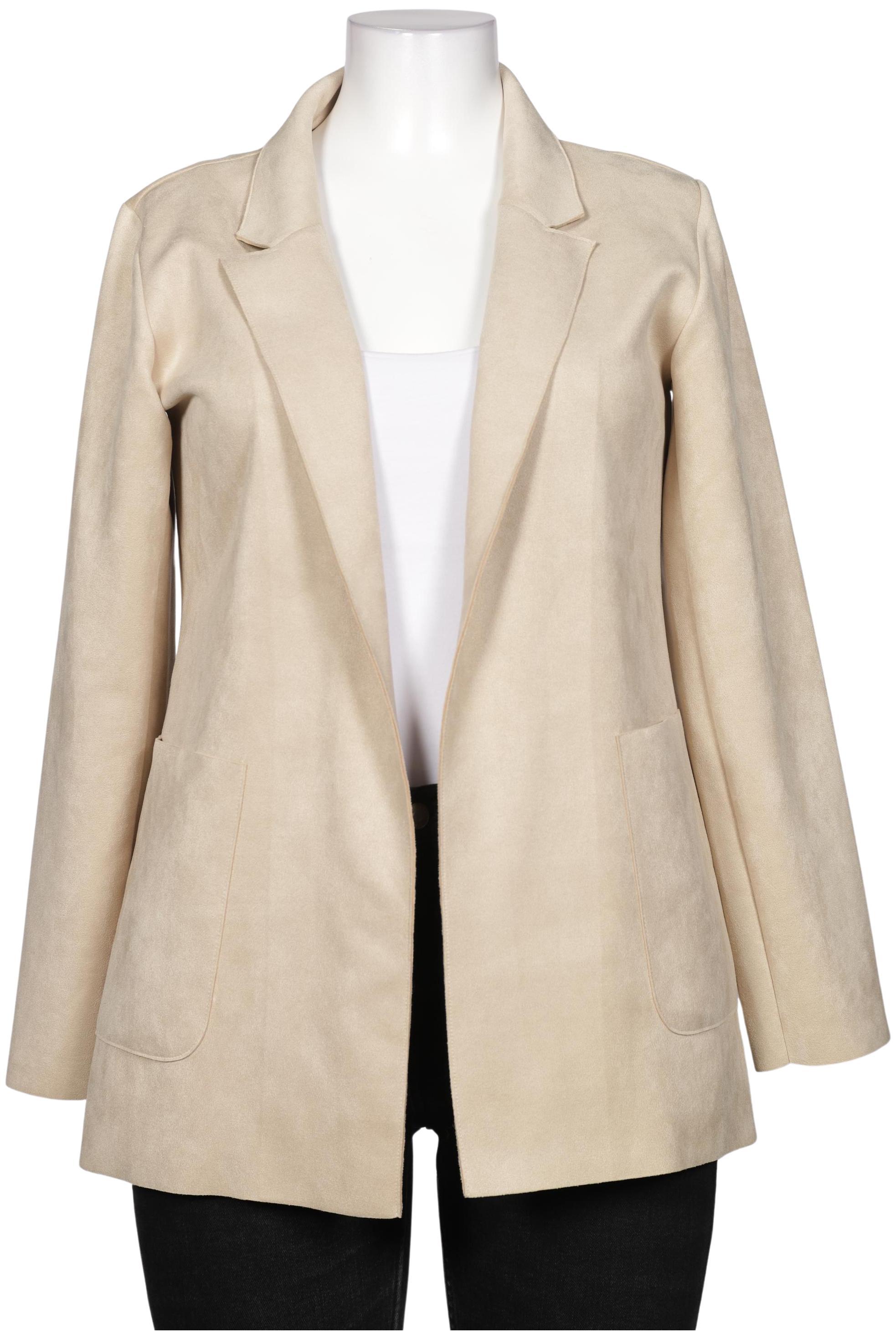

Zara Damen Jacke, beige, Gr. 42