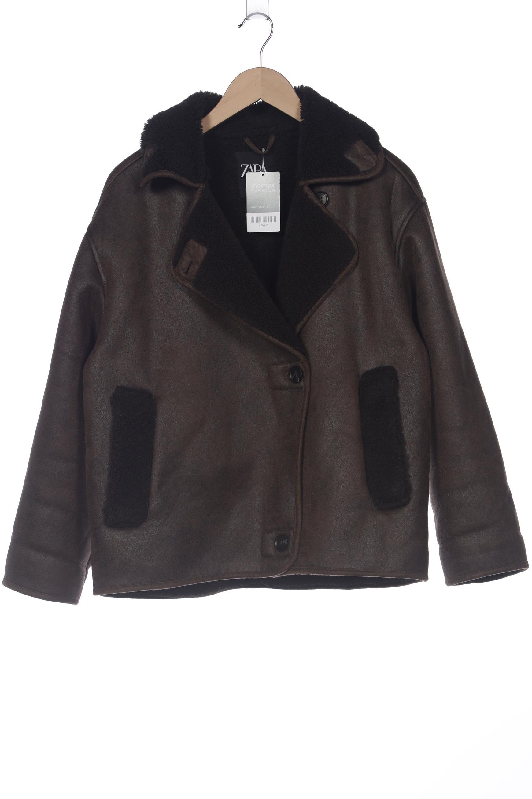 

Zara Damen Jacke, braun, Gr. 34
