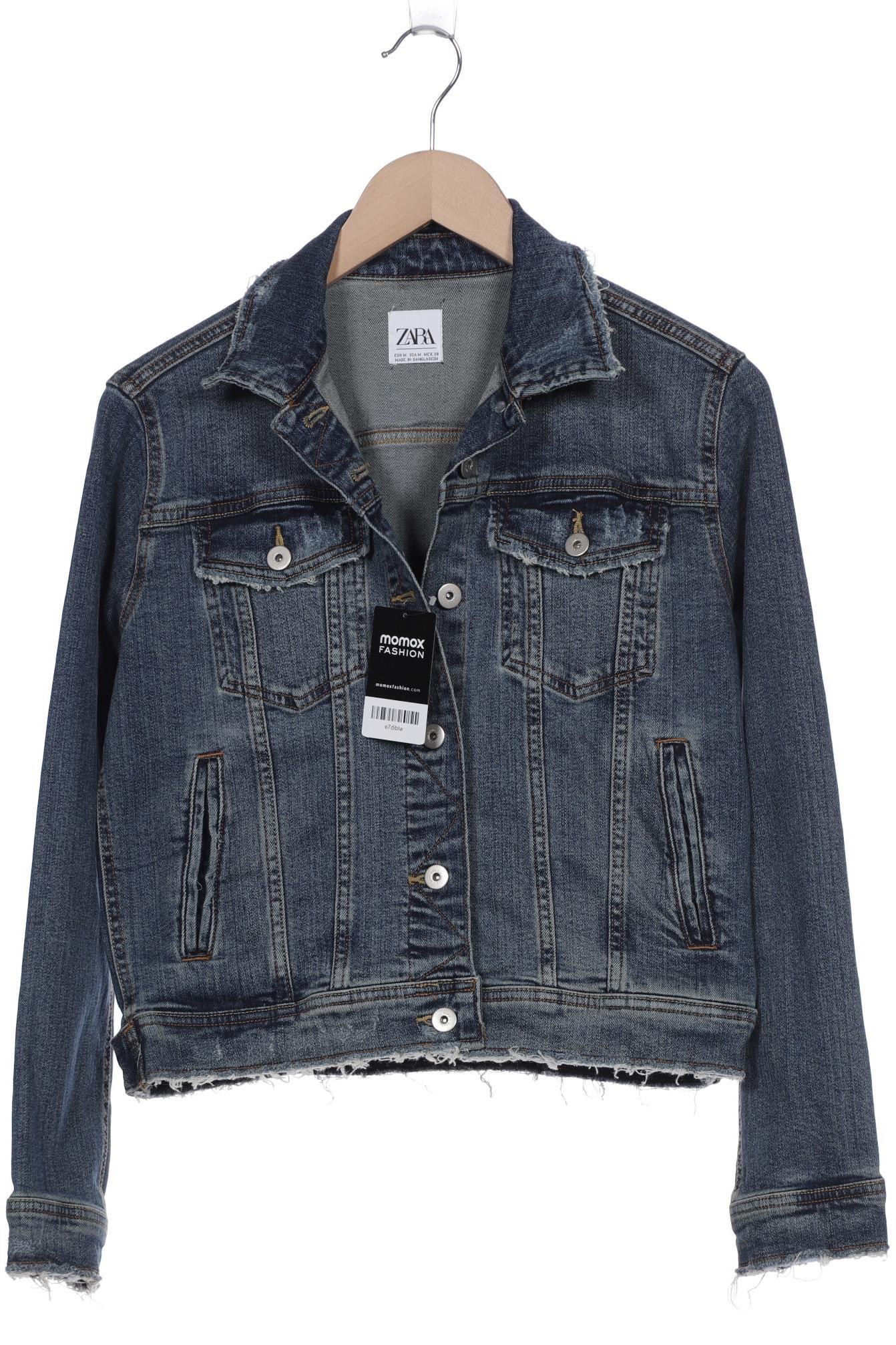 

ZARA Damen Jacke, blau