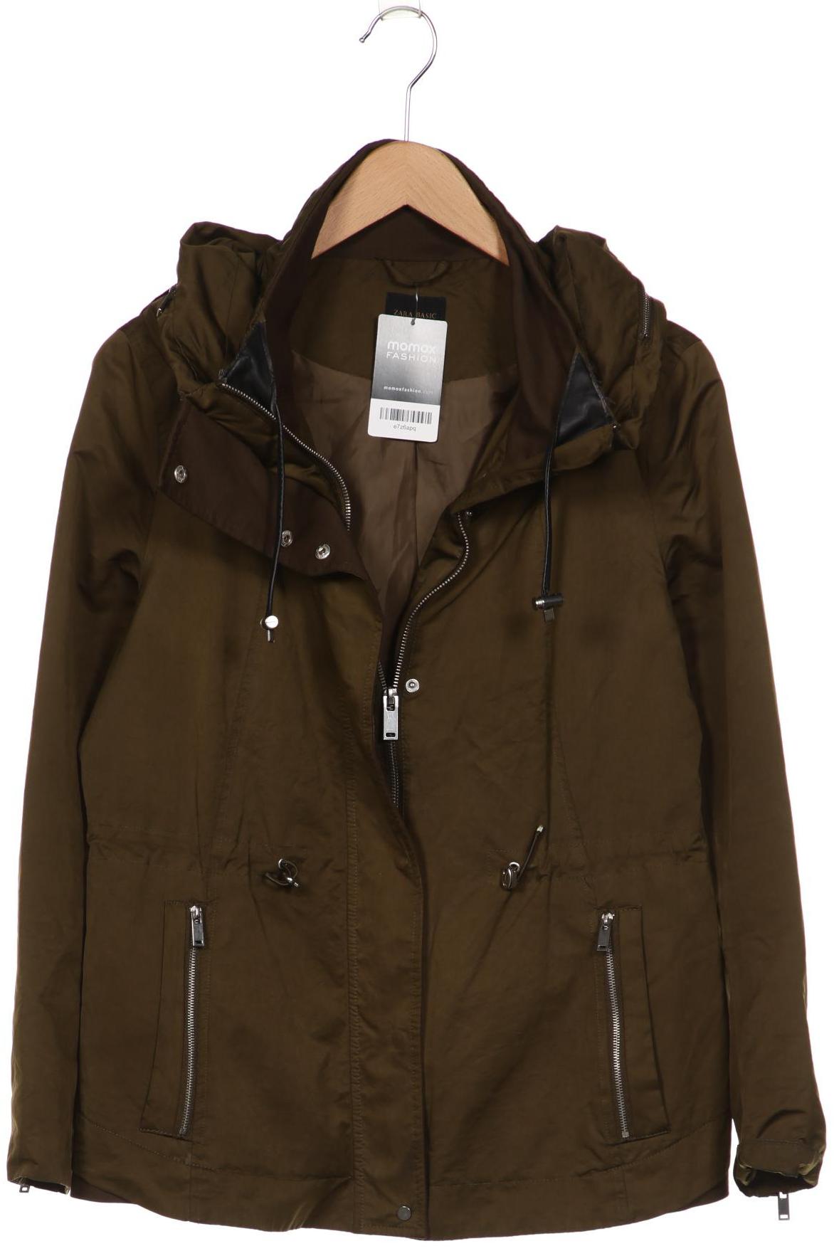 

ZARA Damen Jacke, grün