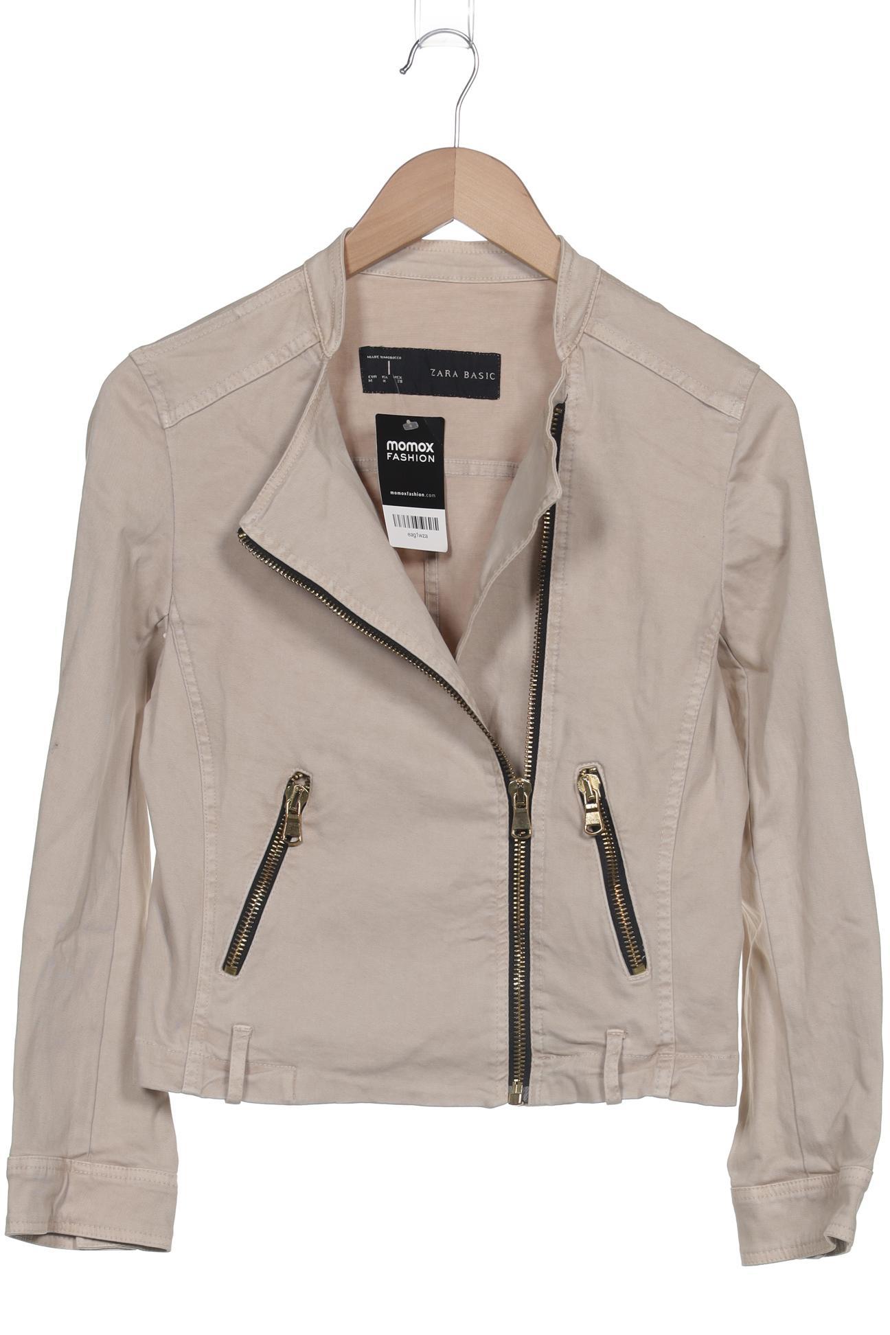 

Zara Damen Jacke, beige, Gr. 38