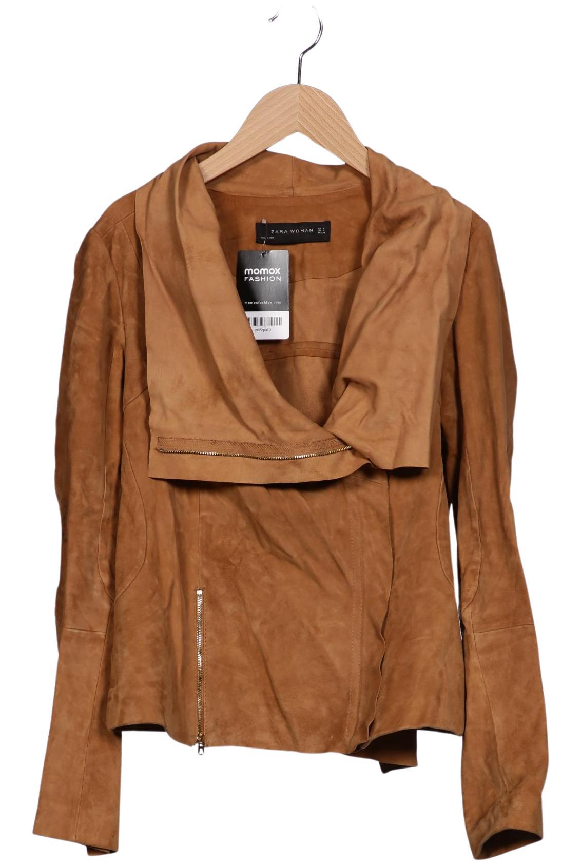 

Zara Damen Jacke, braun, Gr. 36