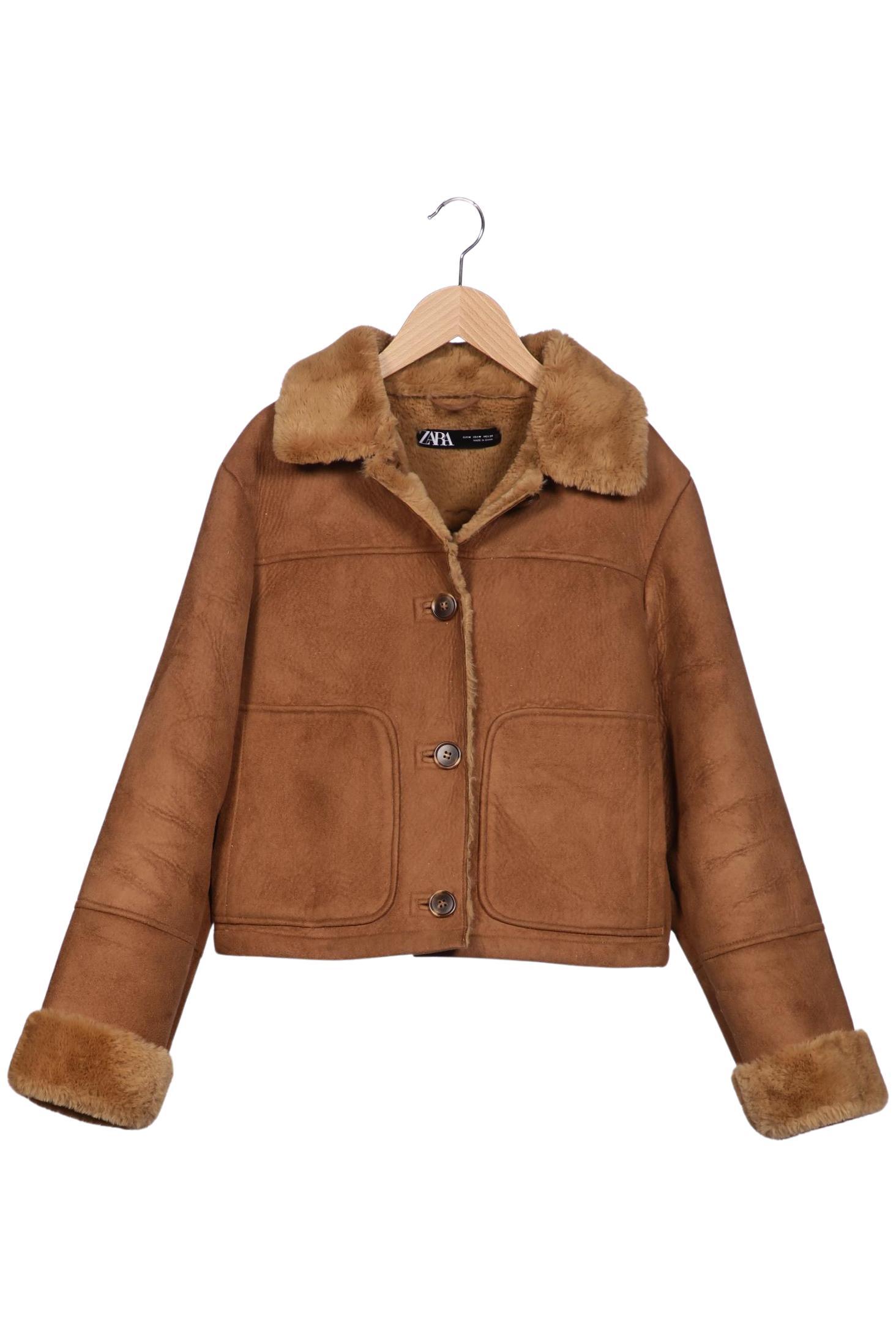 

Zara Damen Jacke, braun, Gr. 38