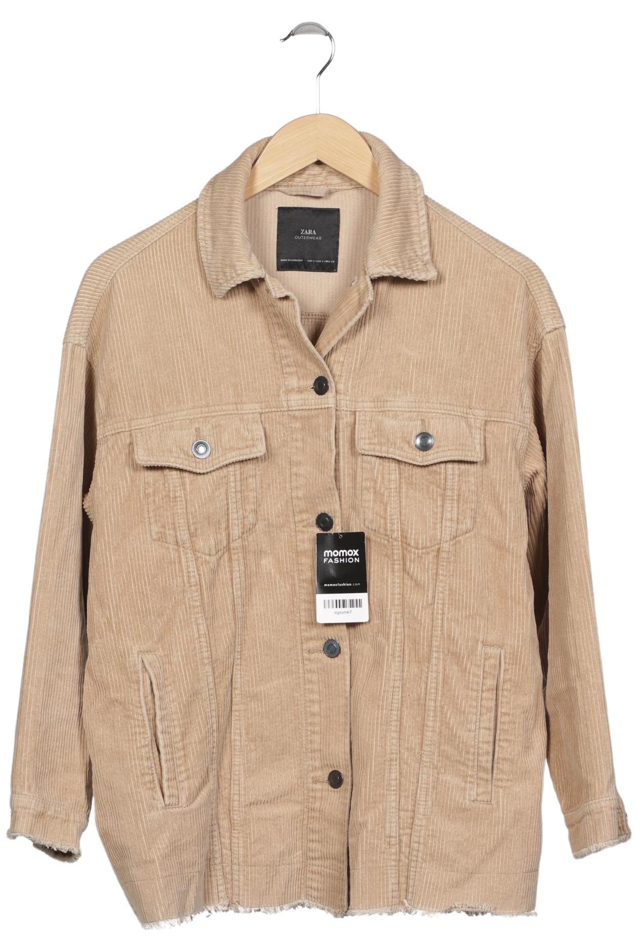 

Zara Damen Jacke, beige, Gr. 36