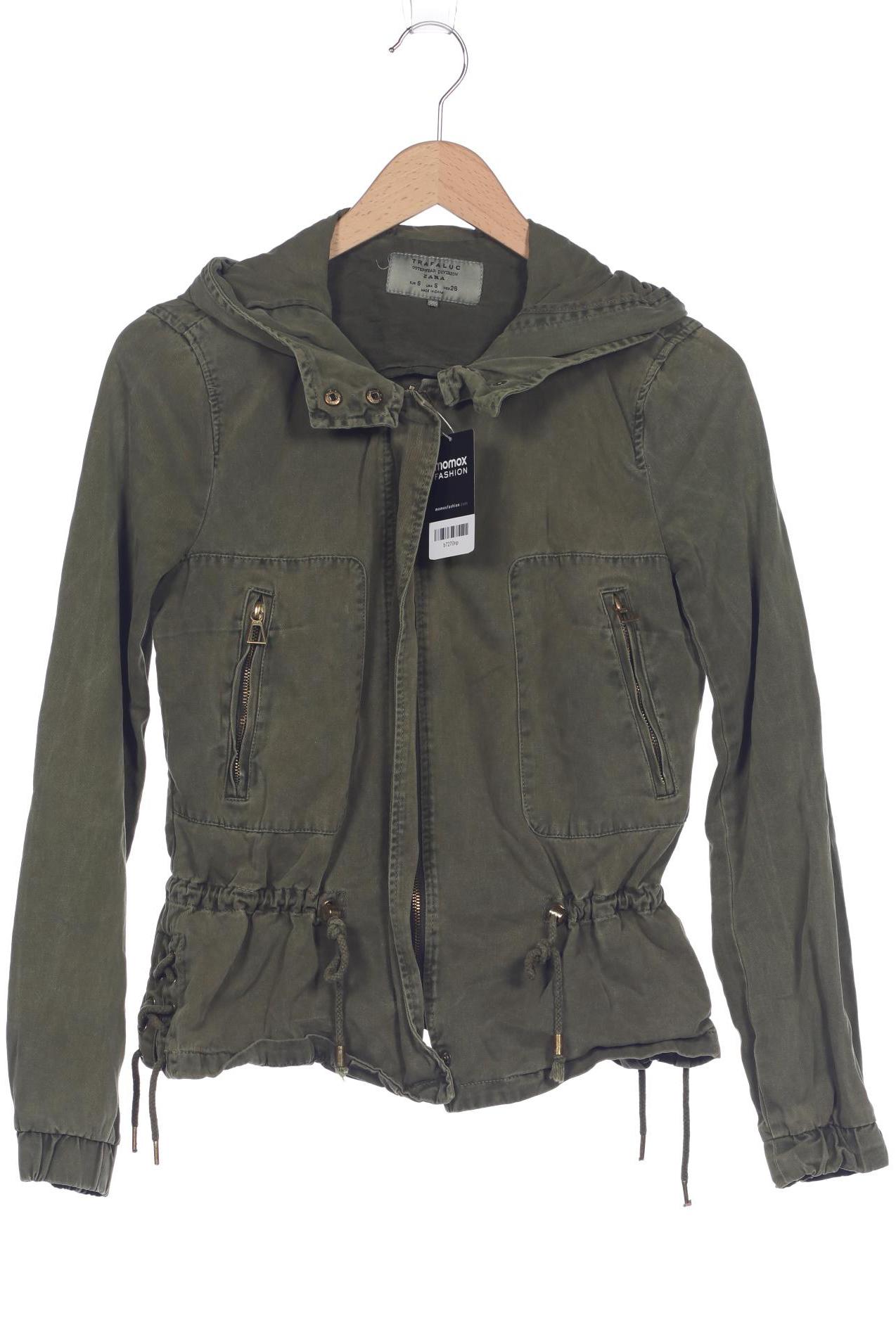 

ZARA Damen Jacke, grün