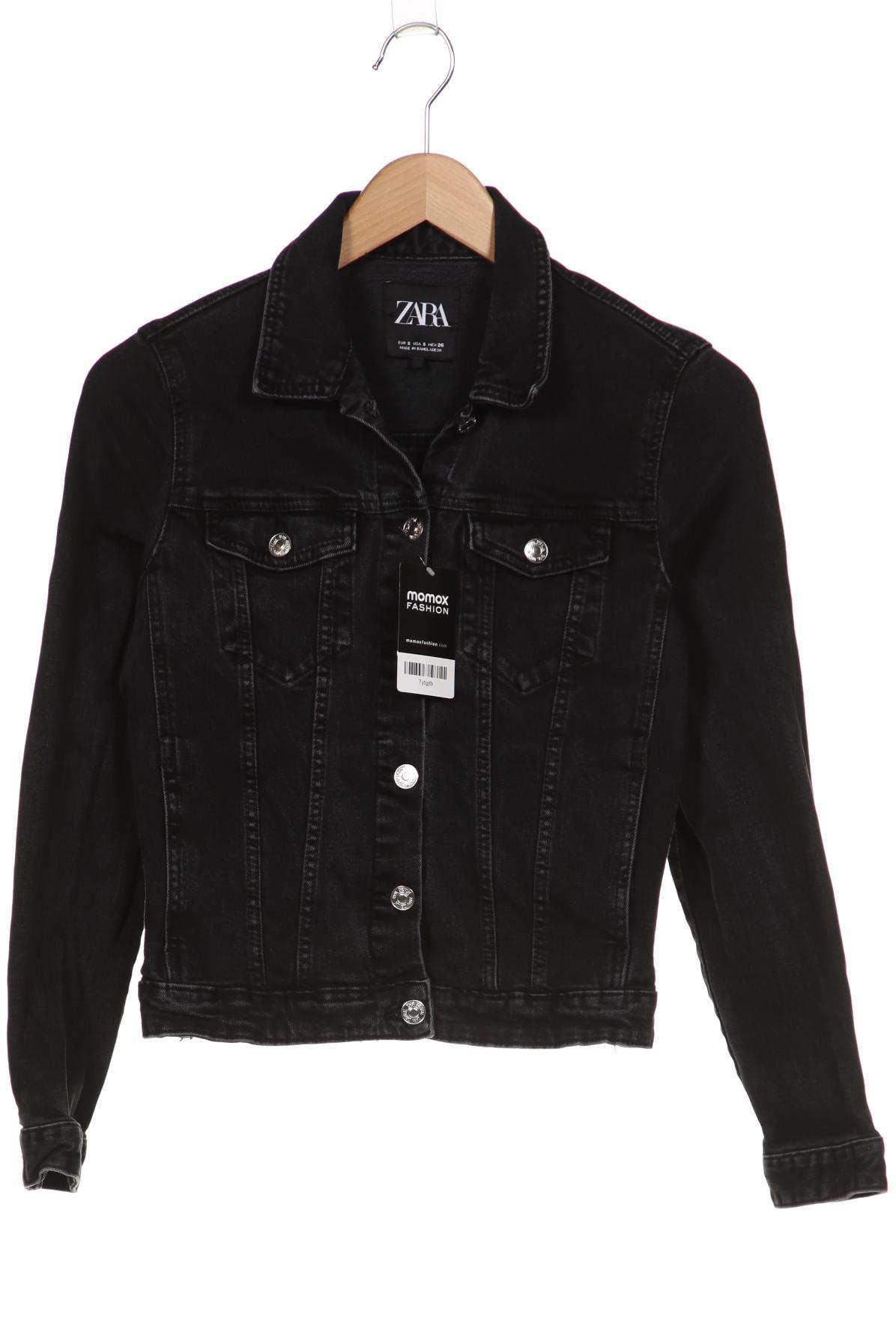 

ZARA Damen Jacke, schwarz