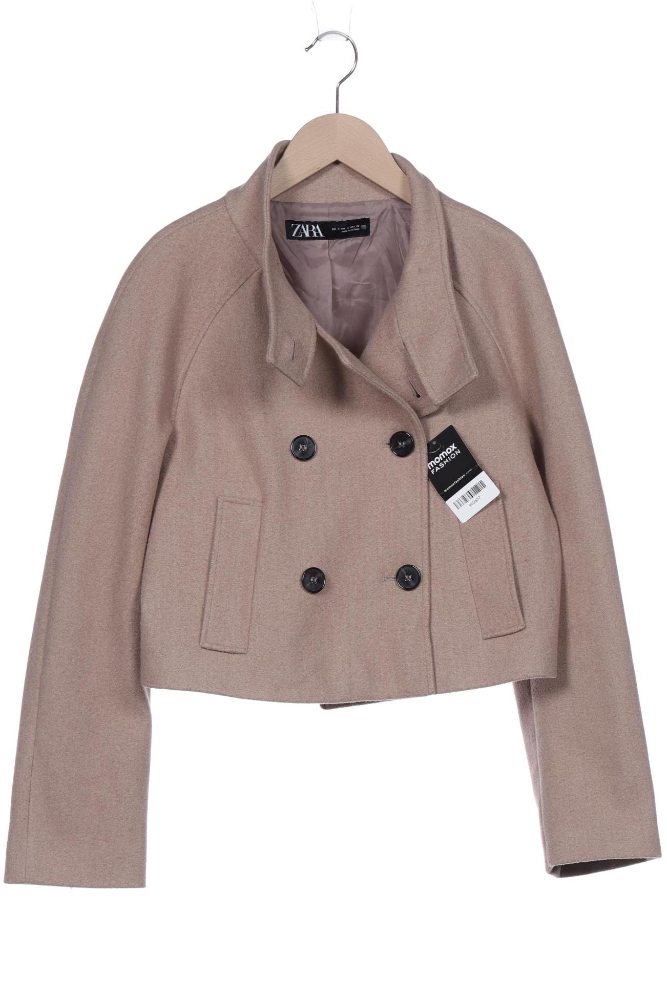 

Zara Damen Jacke, beige, Gr. 36