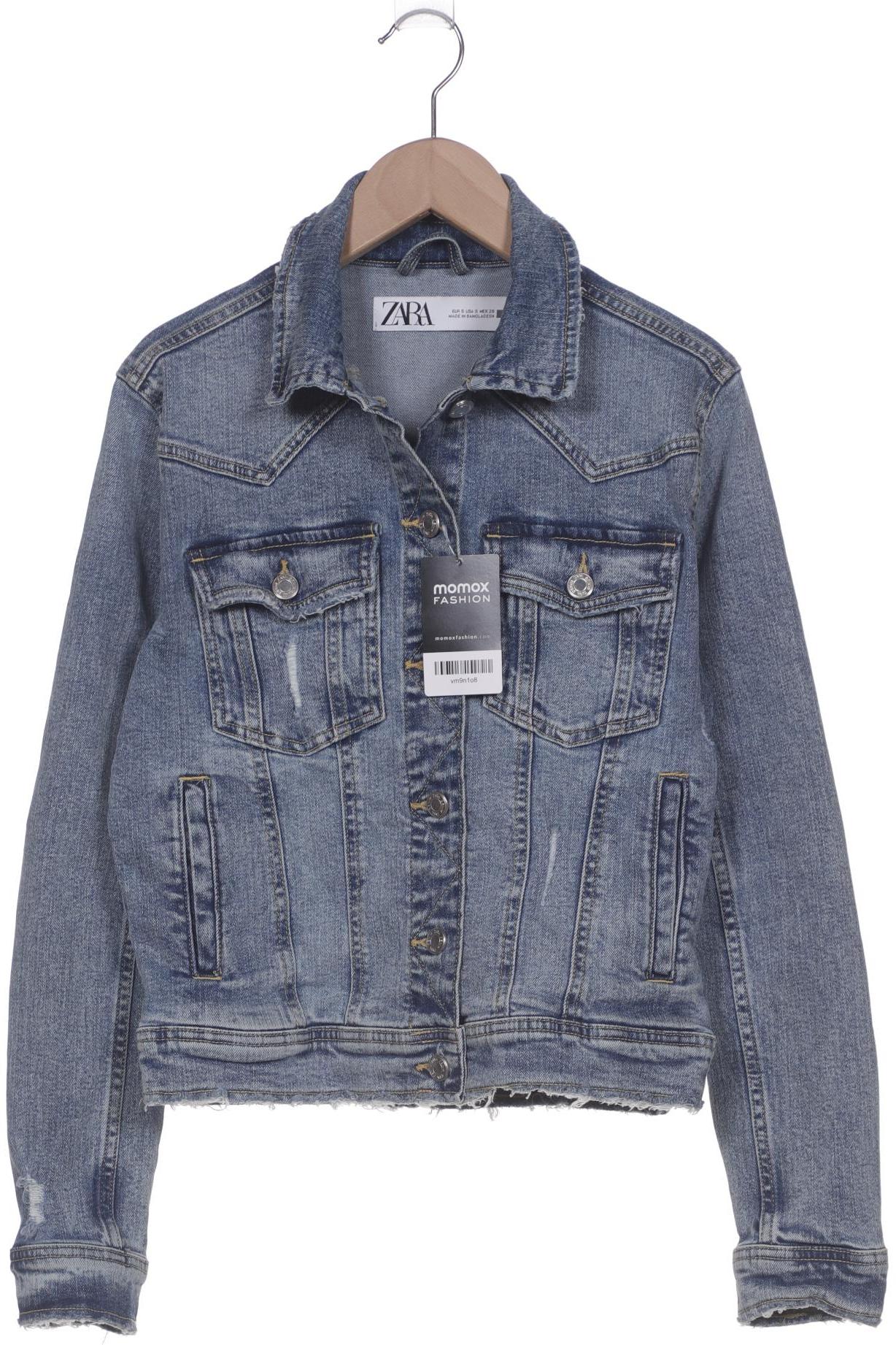 

Zara Damen Jacke, blau, Gr. 36