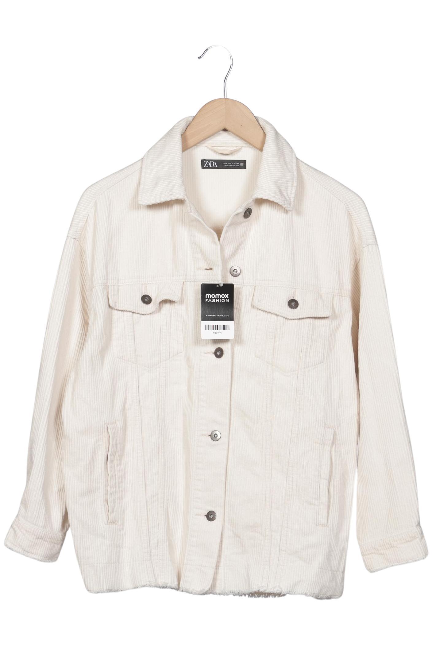 

Zara Damen Jacke, cremeweiß, Gr. 36