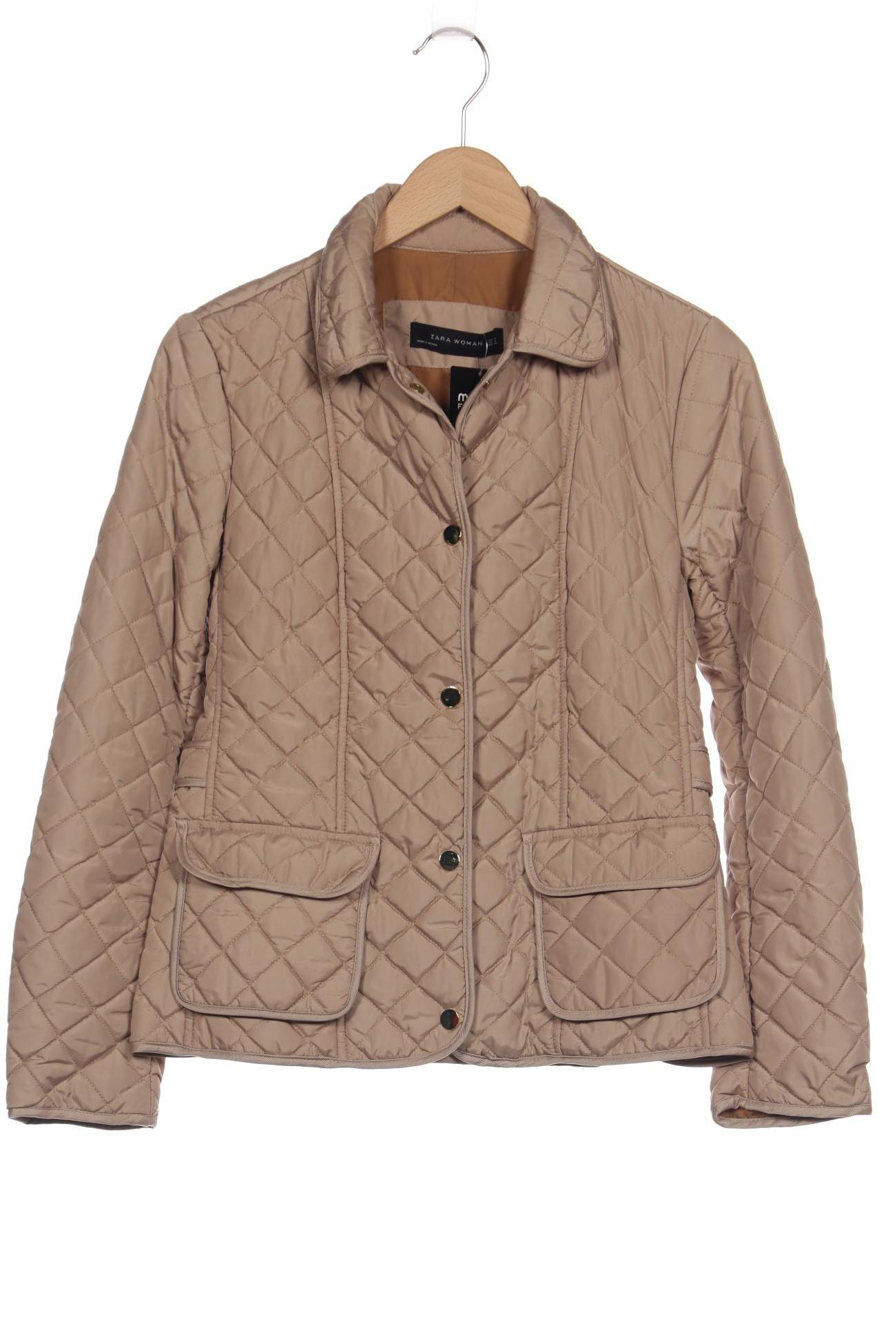 

Zara Damen Jacke, beige, Gr. 38
