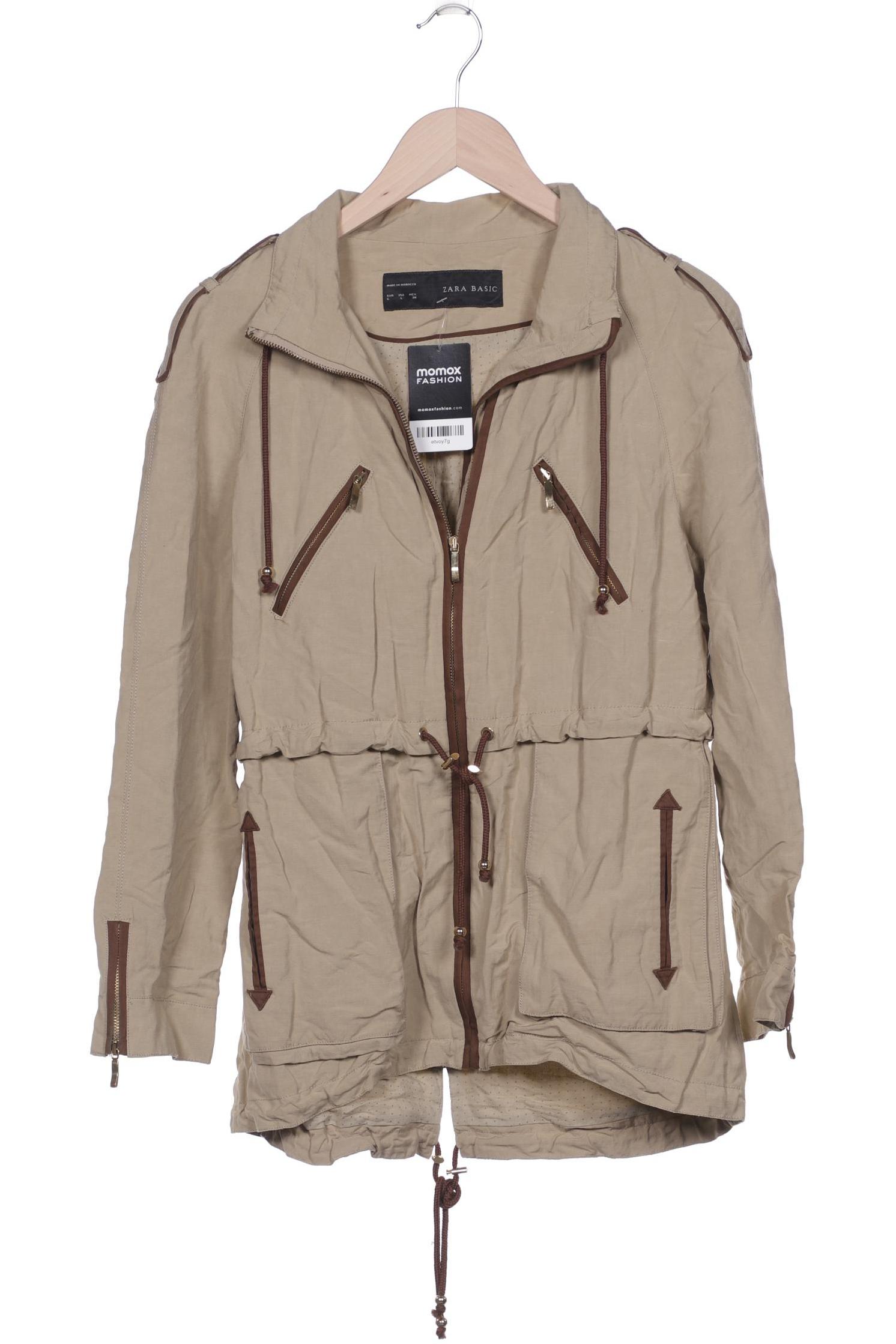 

ZARA Damen Jacke, beige