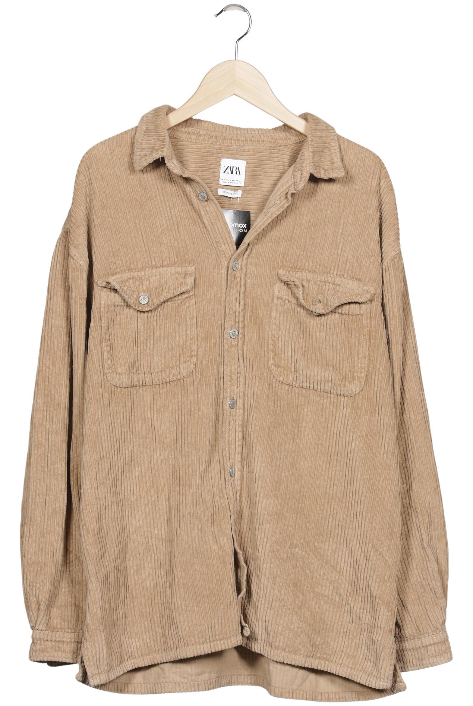 

Zara Damen Jacke, beige, Gr. 44