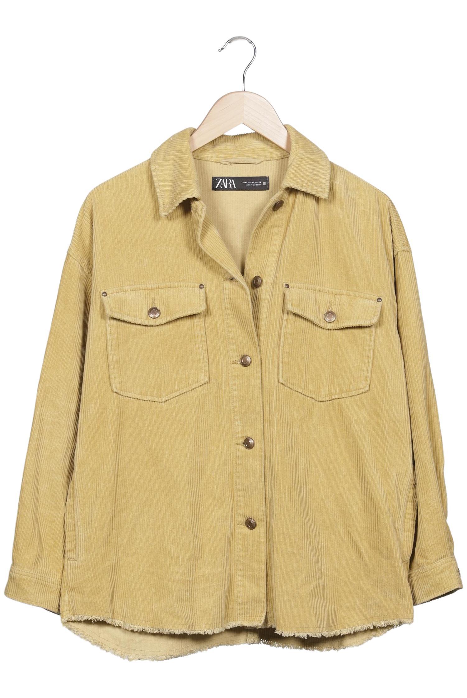 

Zara Damen Jacke, gelb, Gr. 34