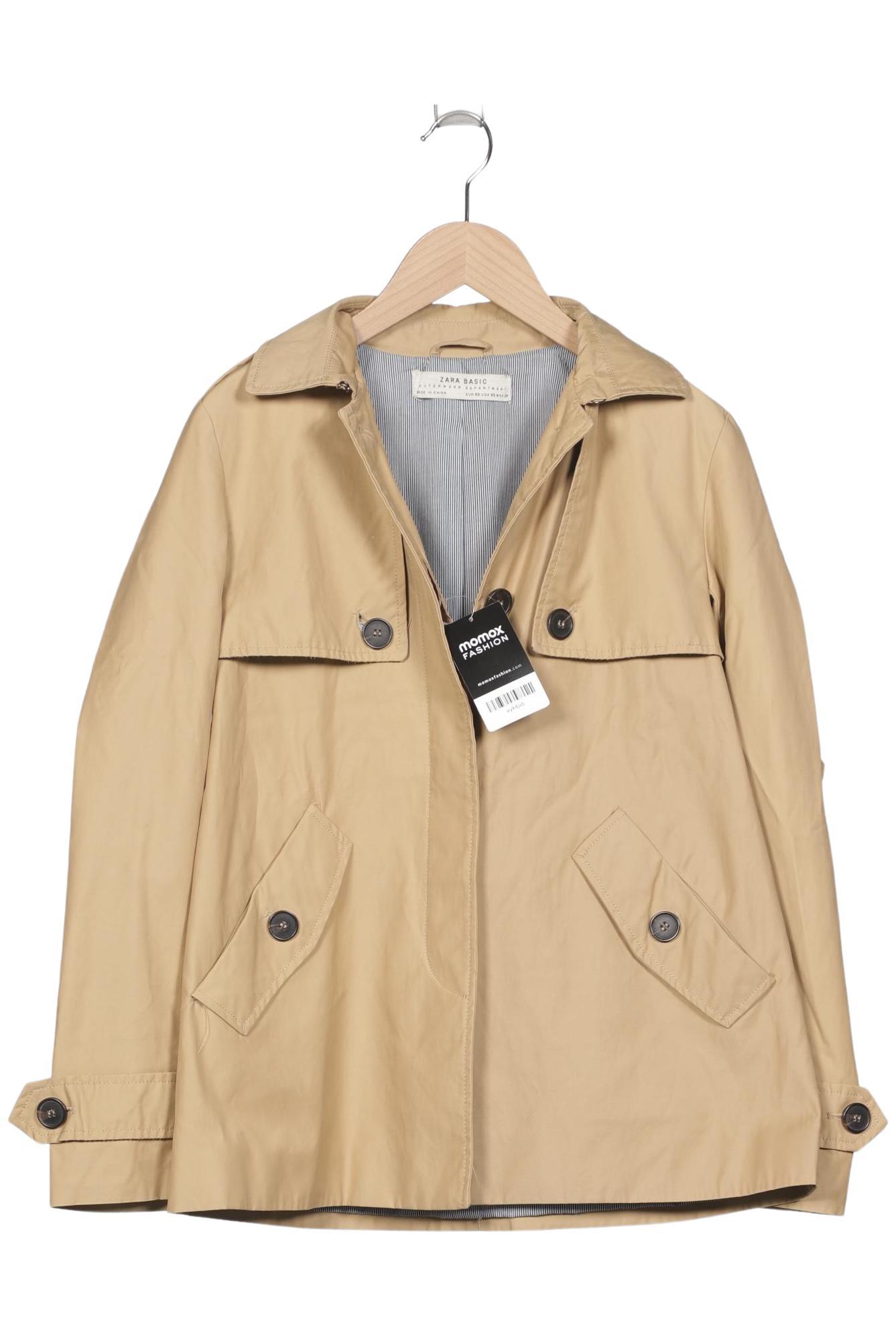 

Zara Damen Jacke, beige, Gr. 34