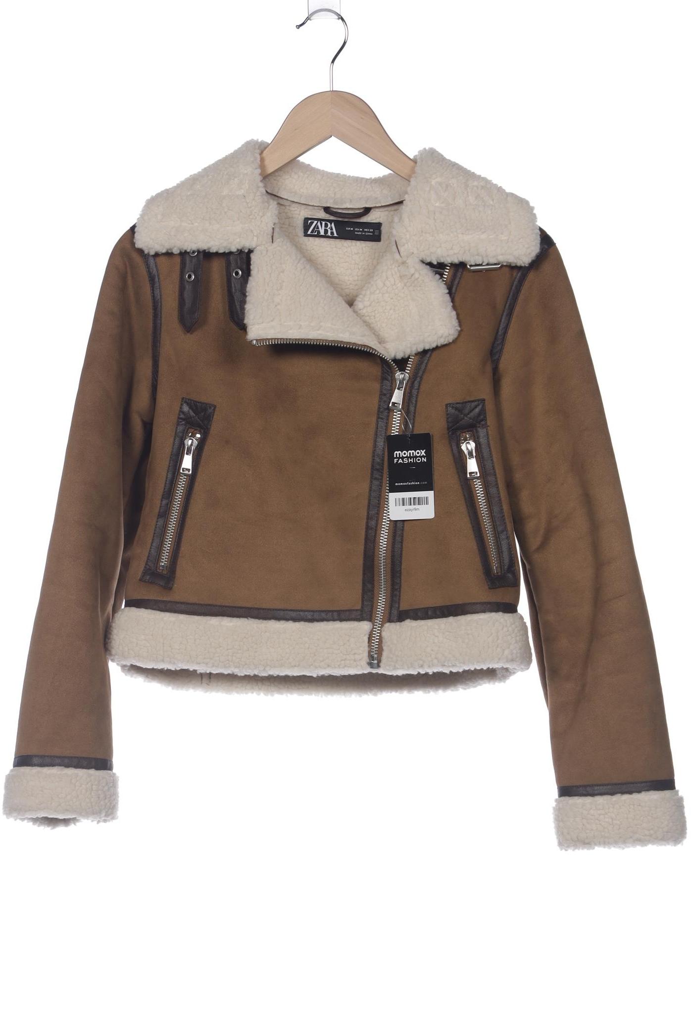 

Zara Damen Jacke, braun, Gr. 38