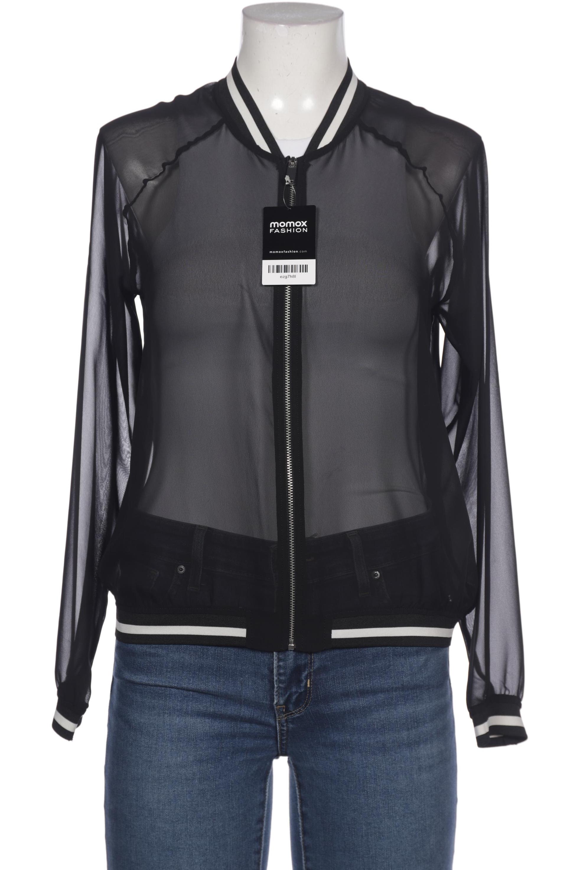 

ZARA Damen Jacke, schwarz