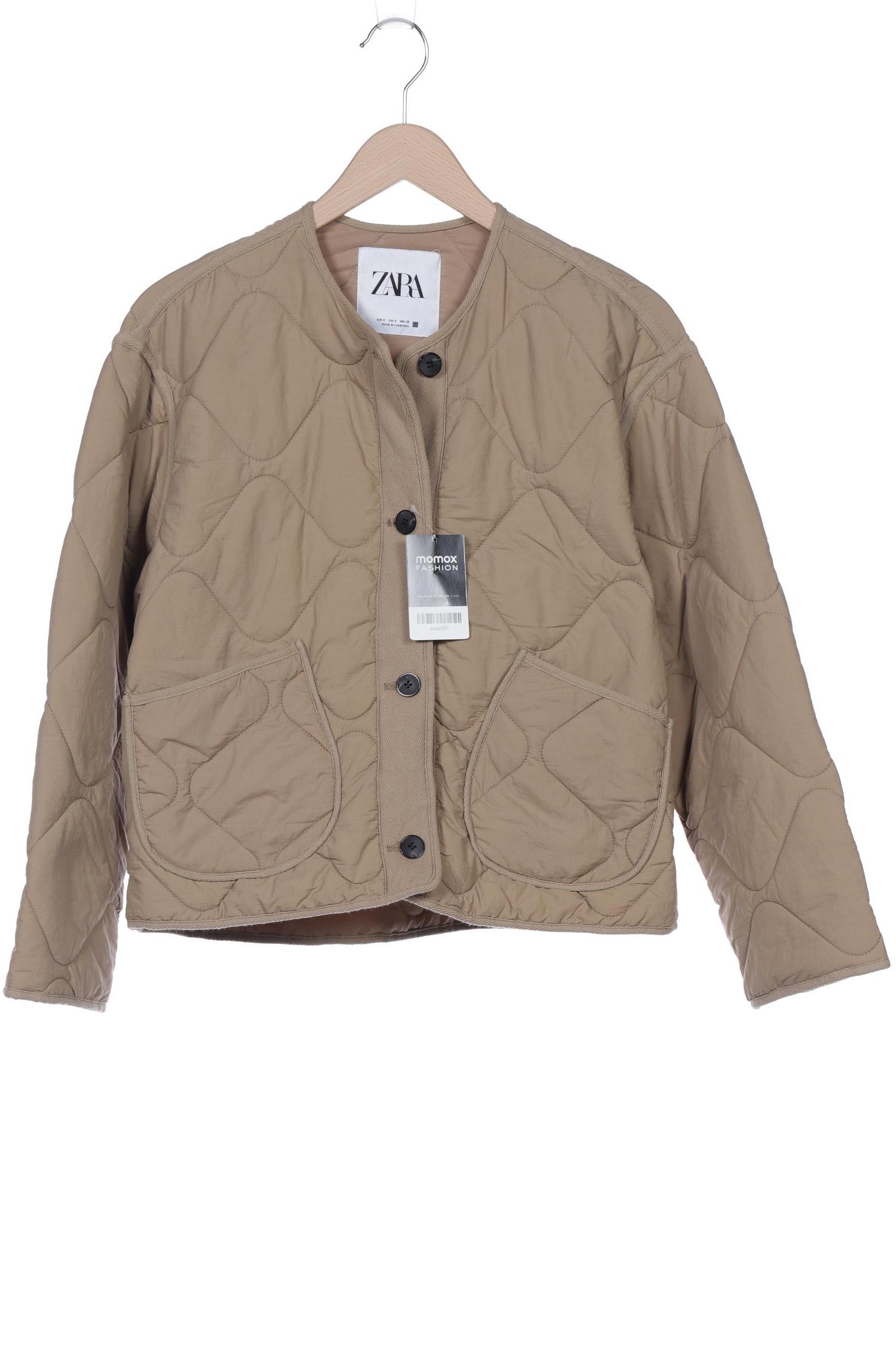 

Zara Damen Jacke, beige, Gr. 36