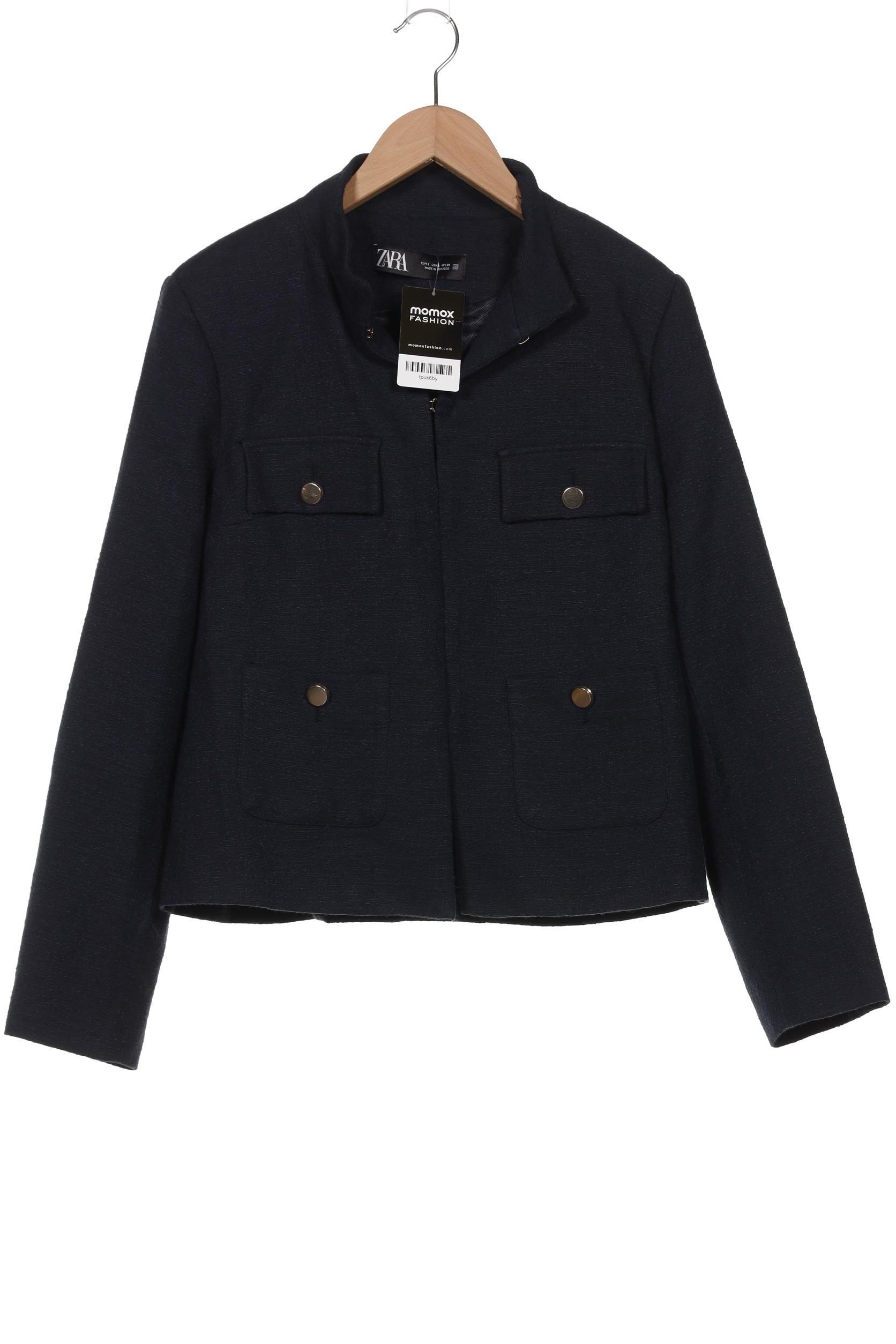

Zara Damen Jacke, marineblau, Gr. 42