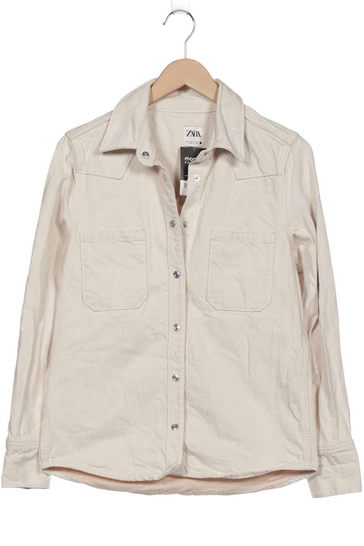 

ZARA Damen Jacke, beige