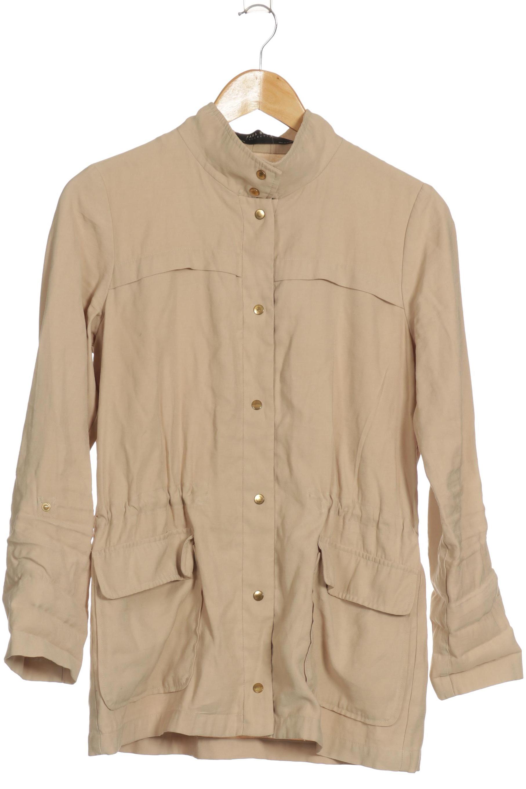 

Zara Damen Jacke, beige, Gr. 36