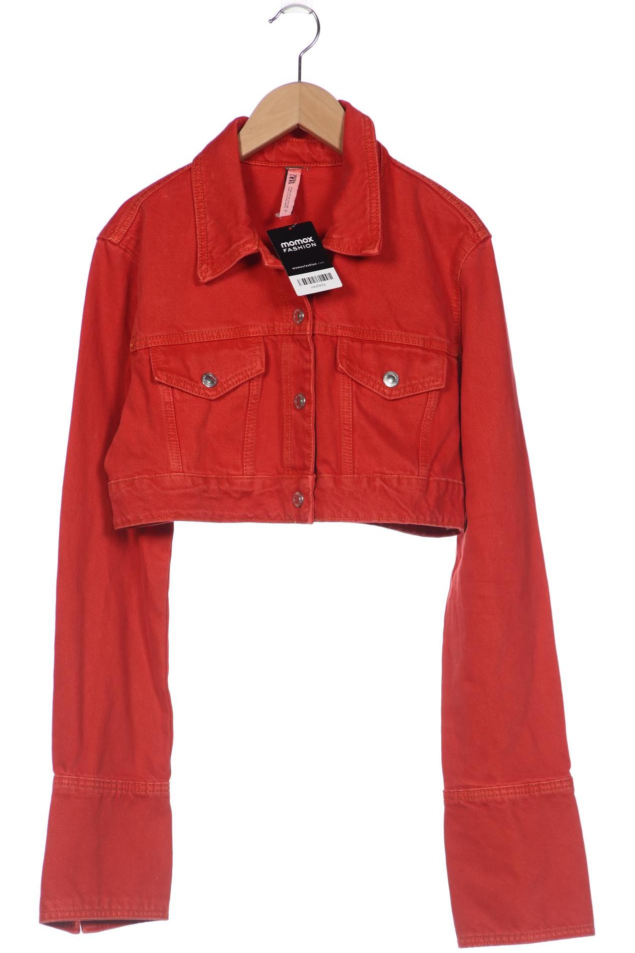 

ZARA Damen Jacke, rot