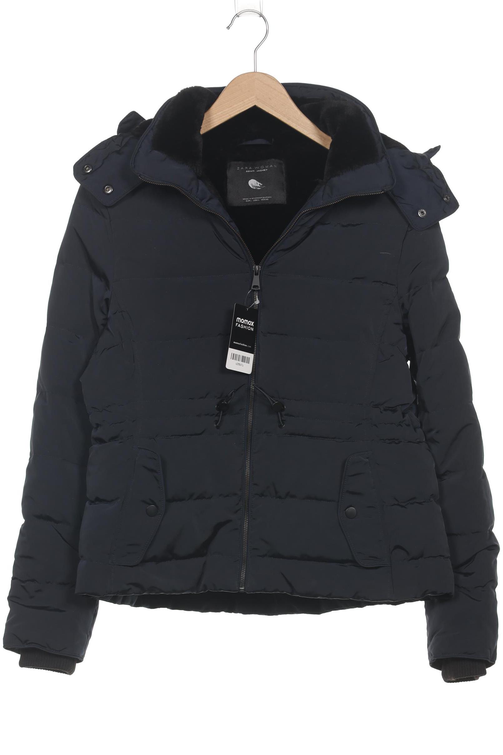 

Zara Damen Jacke, marineblau, Gr. 42