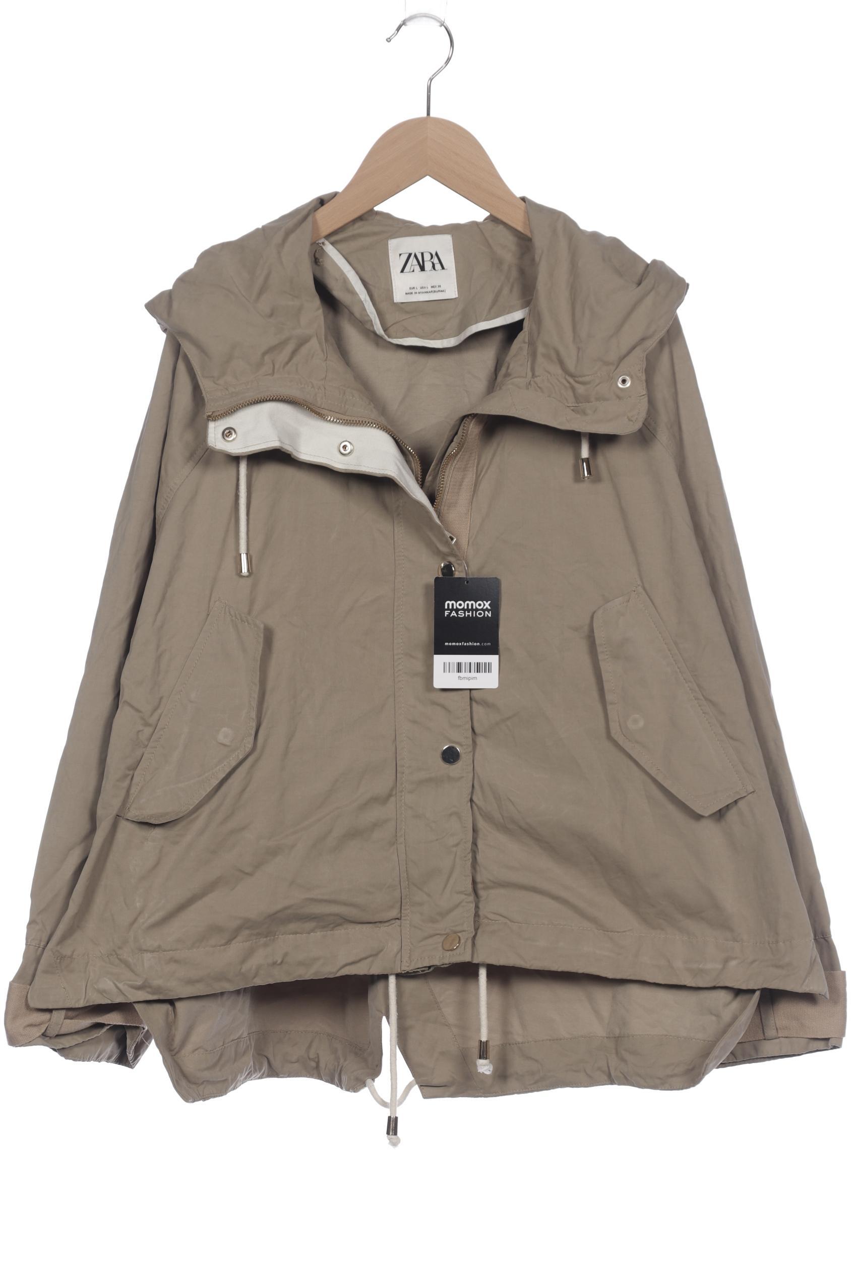 

Zara Damen Jacke, beige, Gr. 42