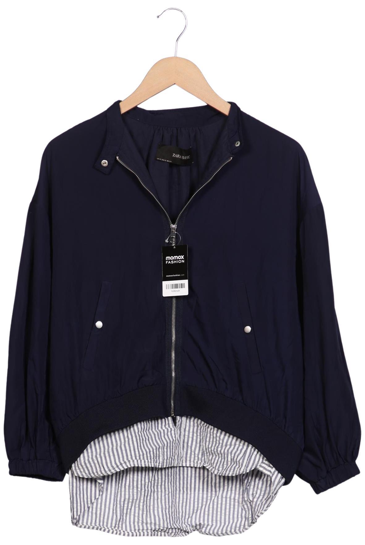 

Zara Damen Jacke, marineblau, Gr. 34