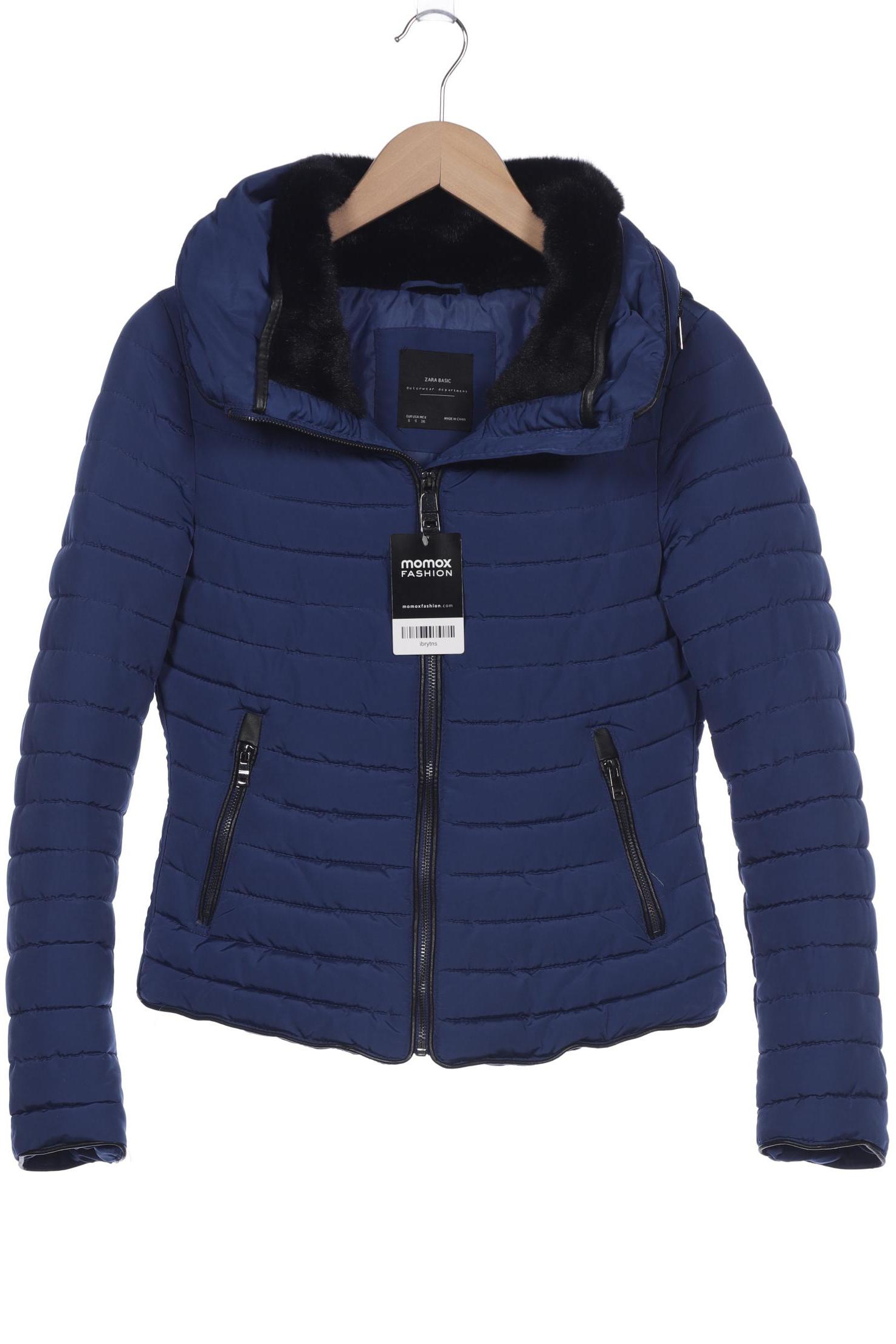 

ZARA Damen Jacke, blau