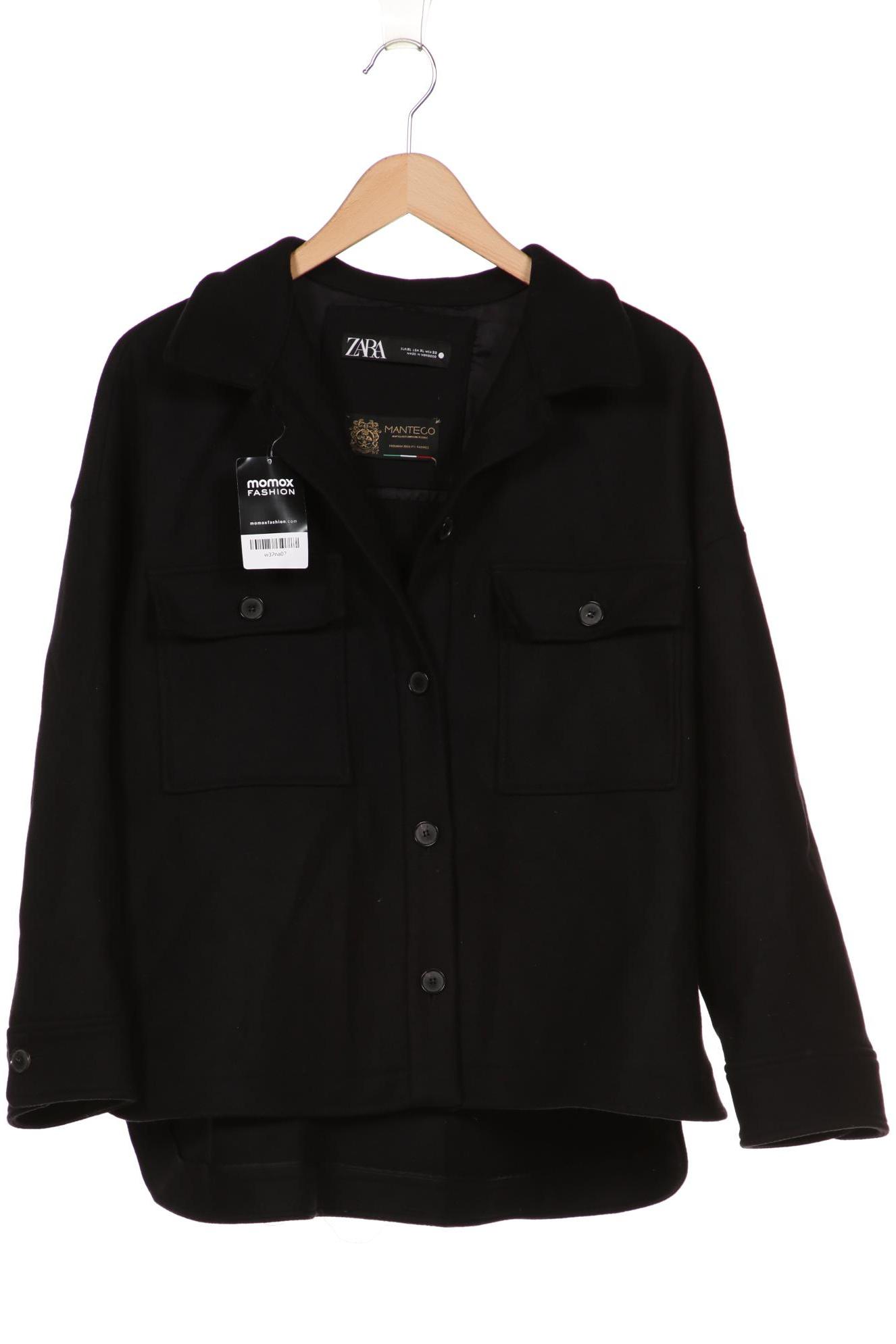

ZARA Damen Jacke, schwarz