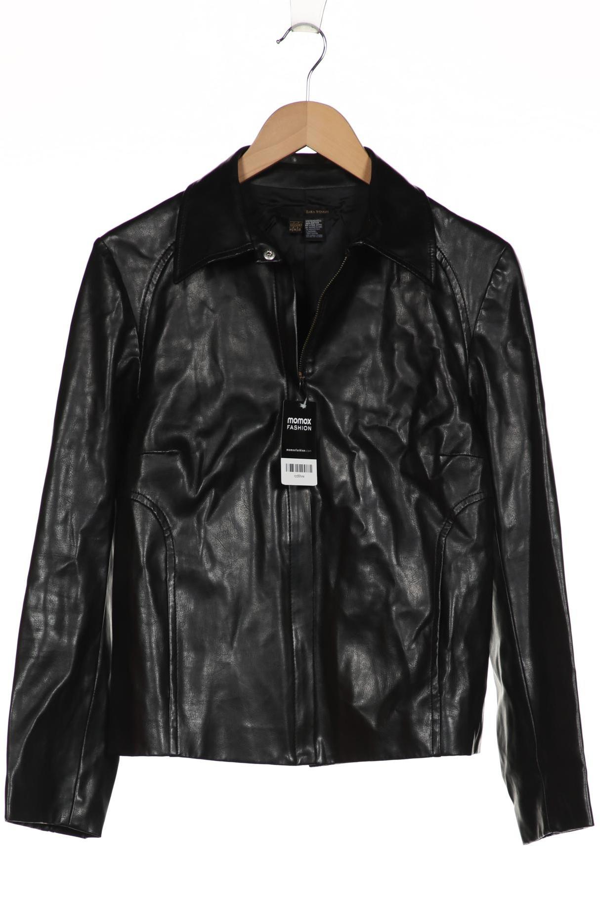 

ZARA Damen Jacke, schwarz