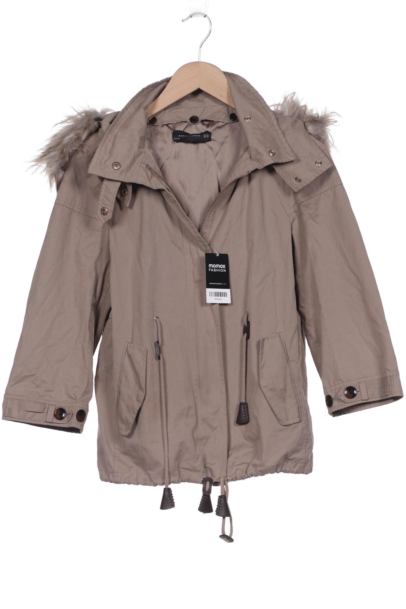 

ZARA Damen Jacke, braun