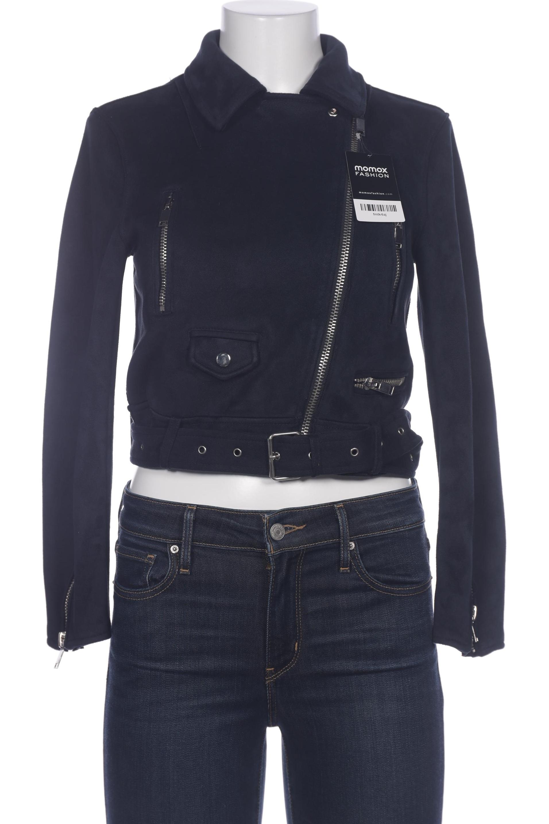 

Zara Damen Jacke, marineblau, Gr. 38