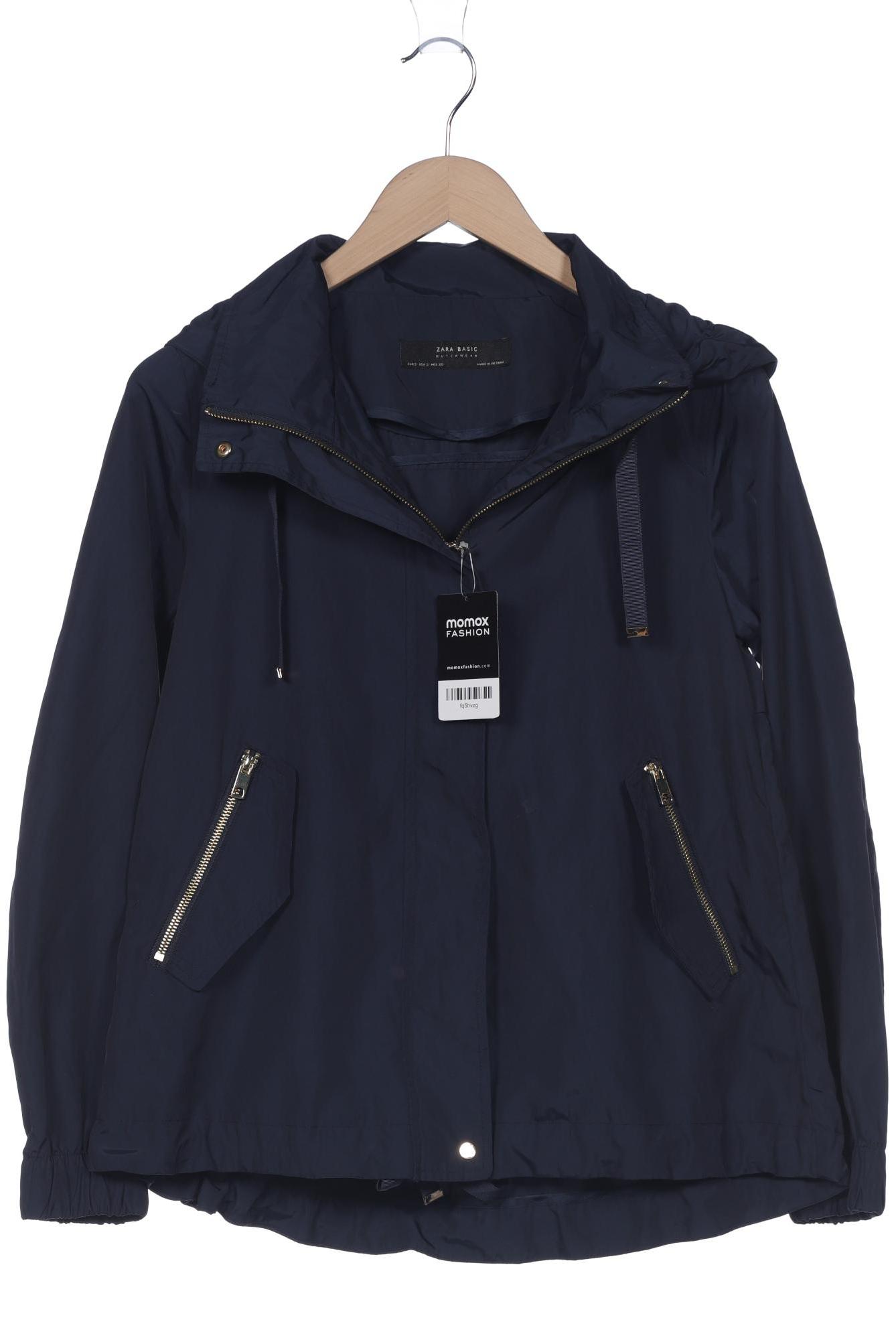 

ZARA Damen Jacke, marineblau