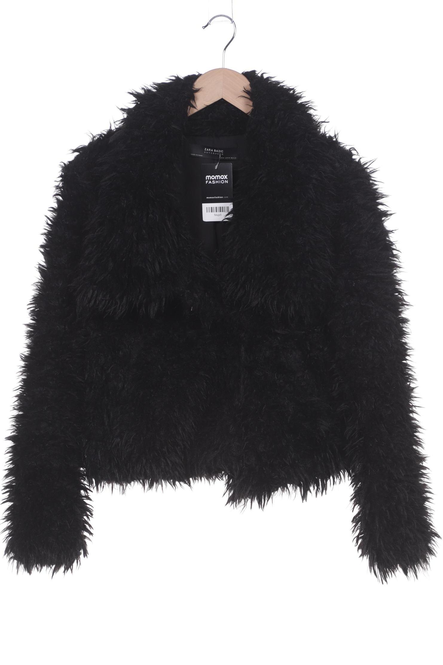 

ZARA Damen Jacke, schwarz