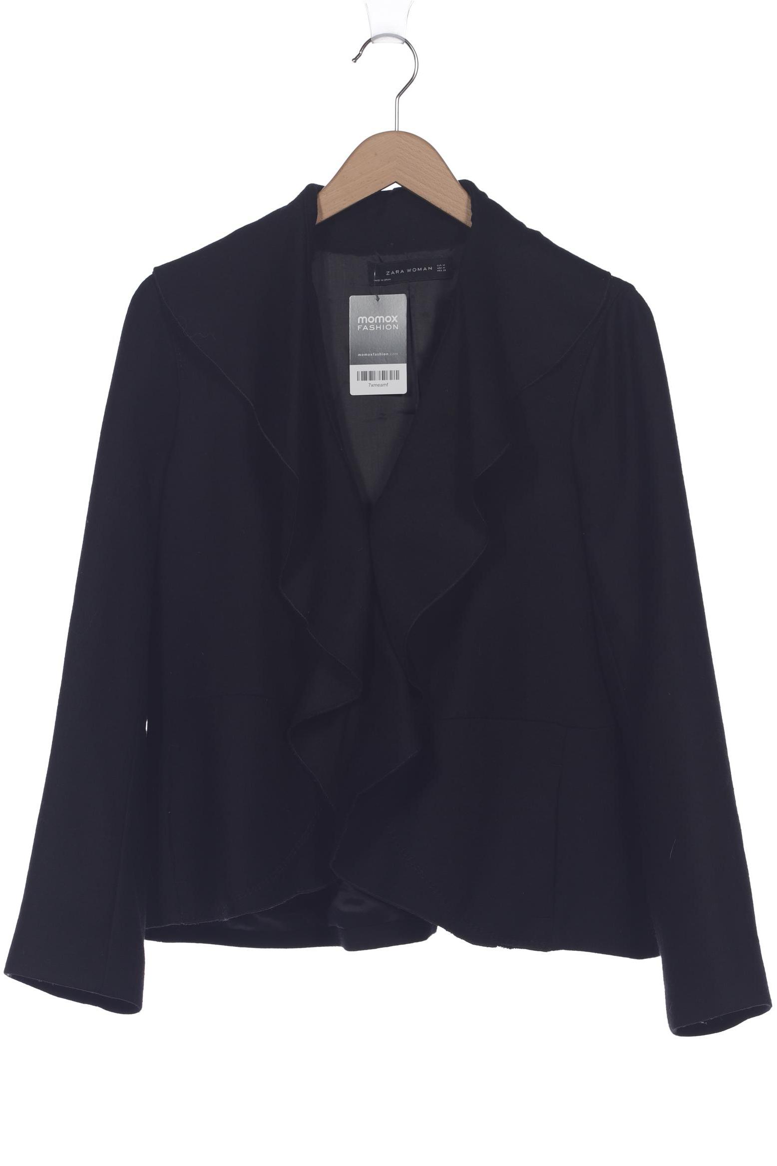 

ZARA Damen Jacke, schwarz