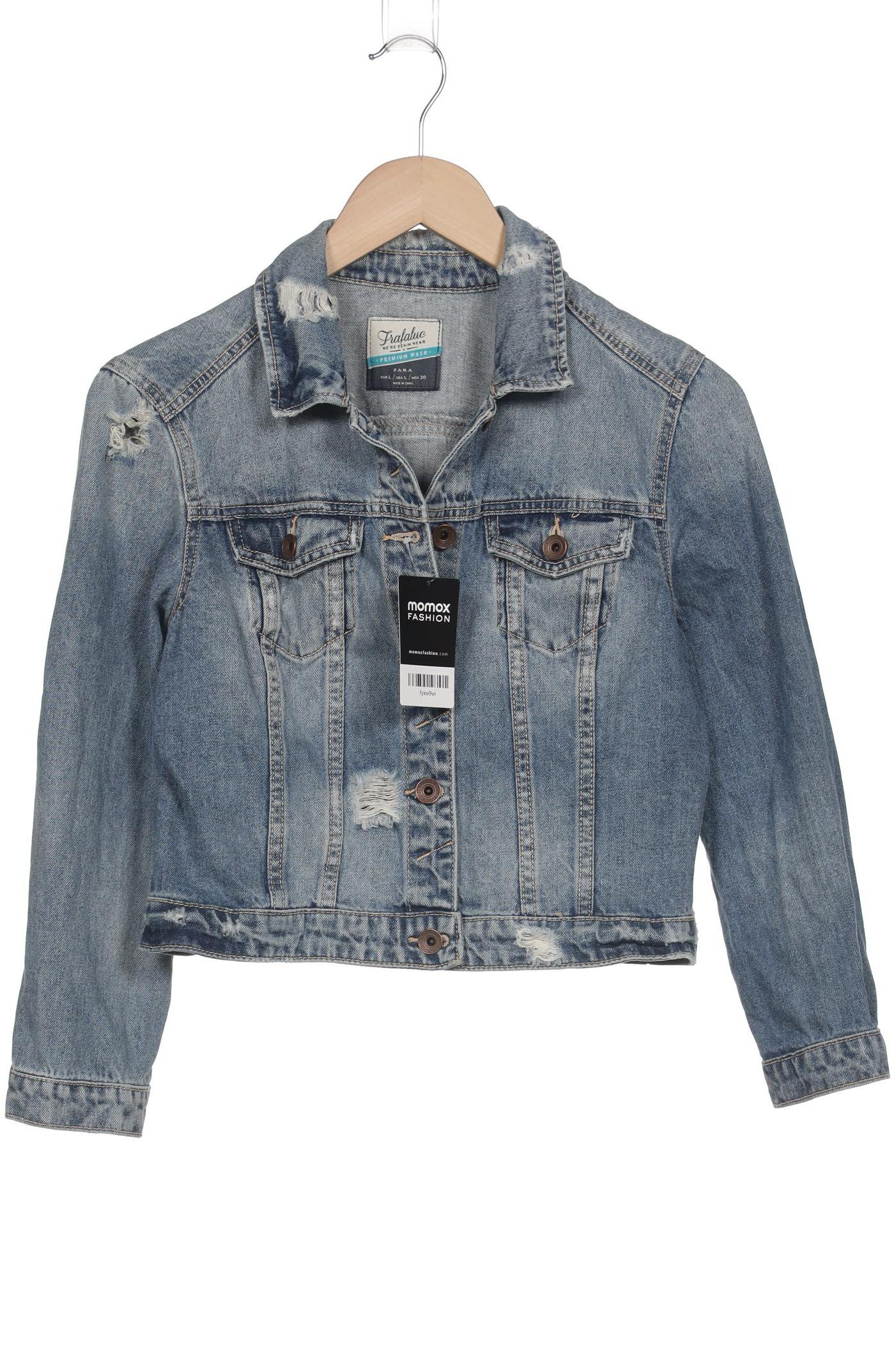 

Zara Damen Jacke, blau, Gr. 42