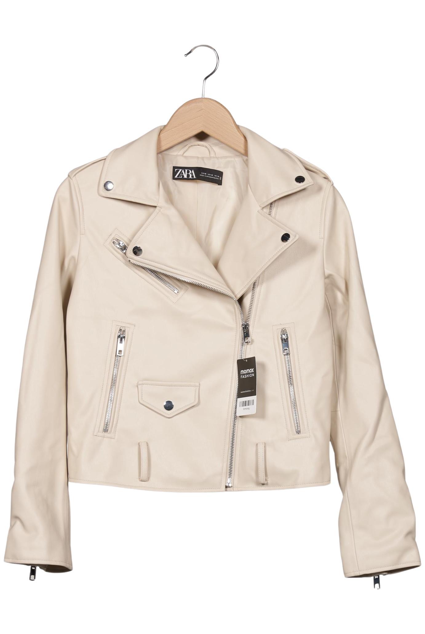 

Zara Damen Jacke, beige, Gr. 38