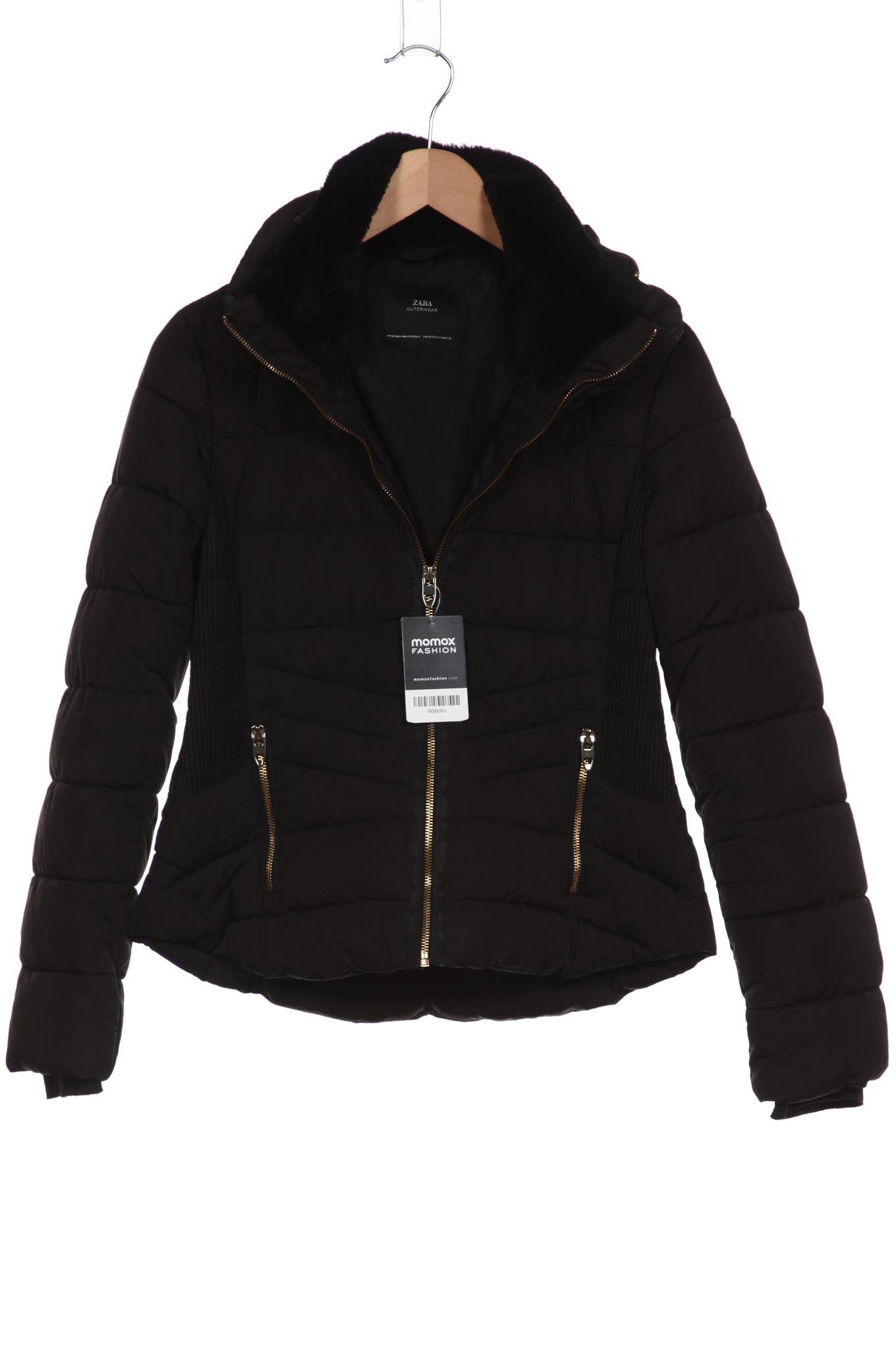 

ZARA Damen Jacke, schwarz