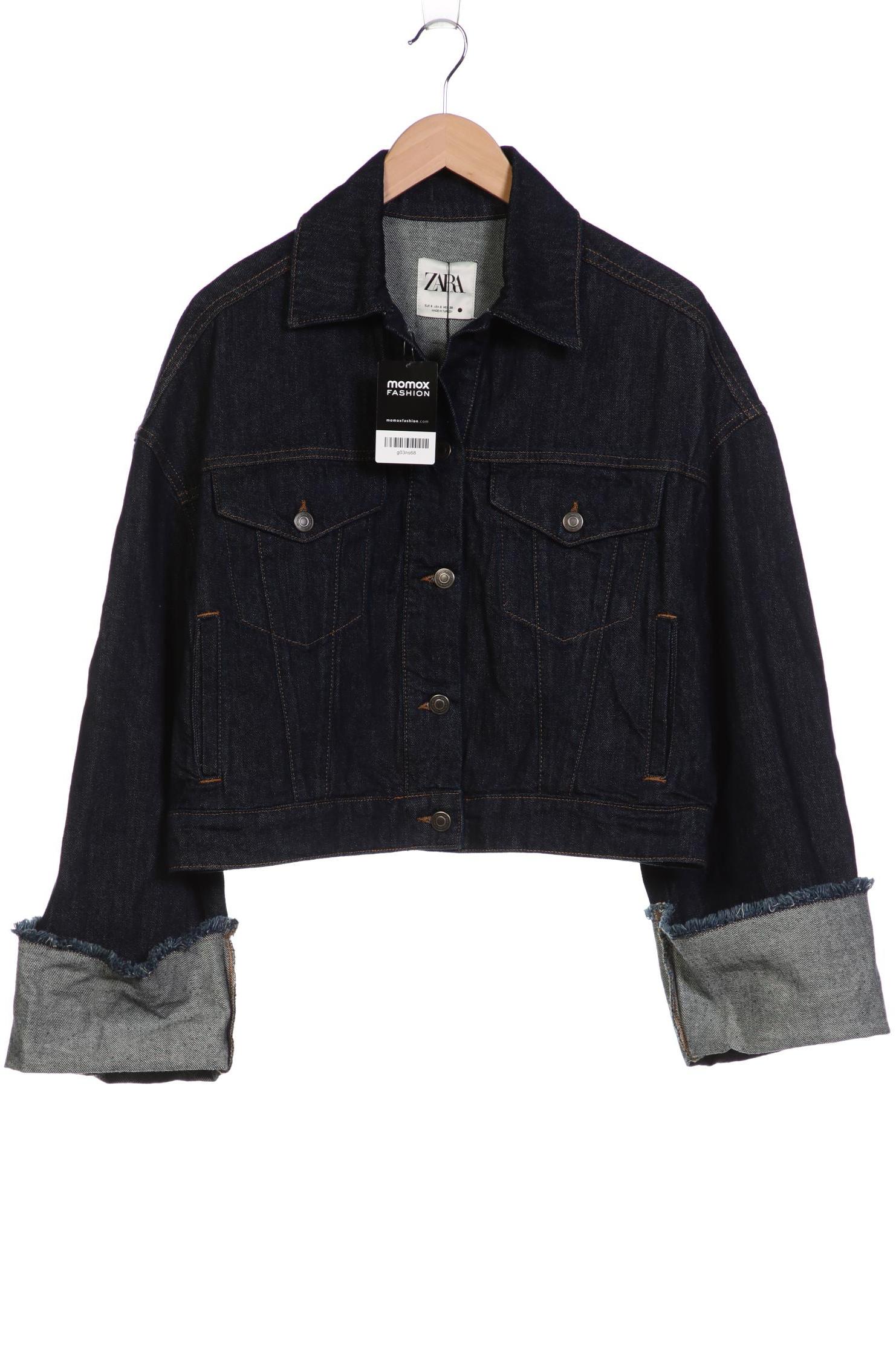 

Zara Damen Jacke, marineblau, Gr. 36