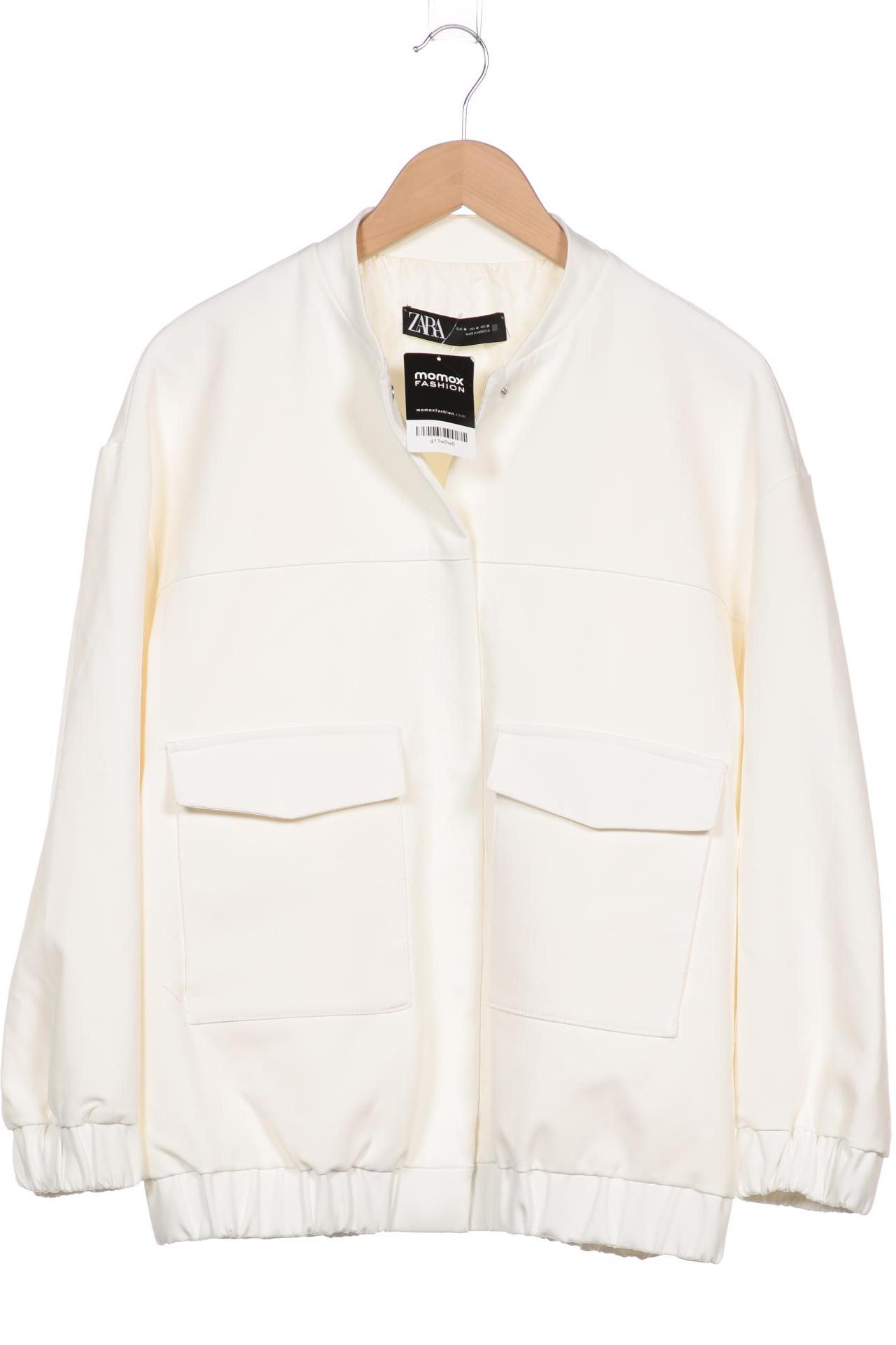 

ZARA Damen Jacke, weiß