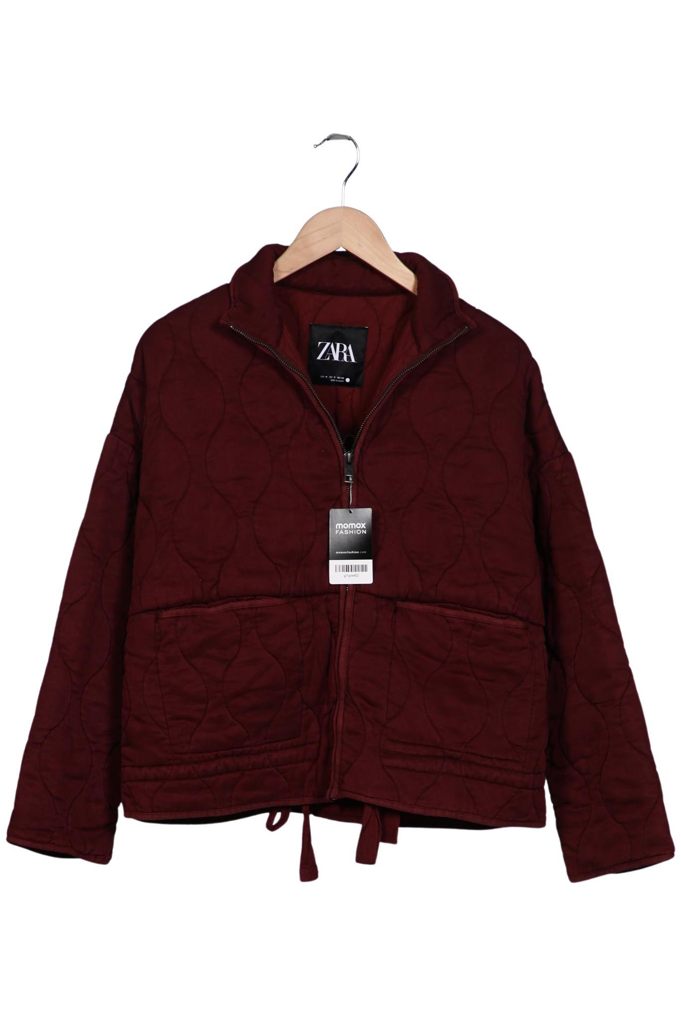 

Zara Damen Jacke, bordeaux, Gr. 38