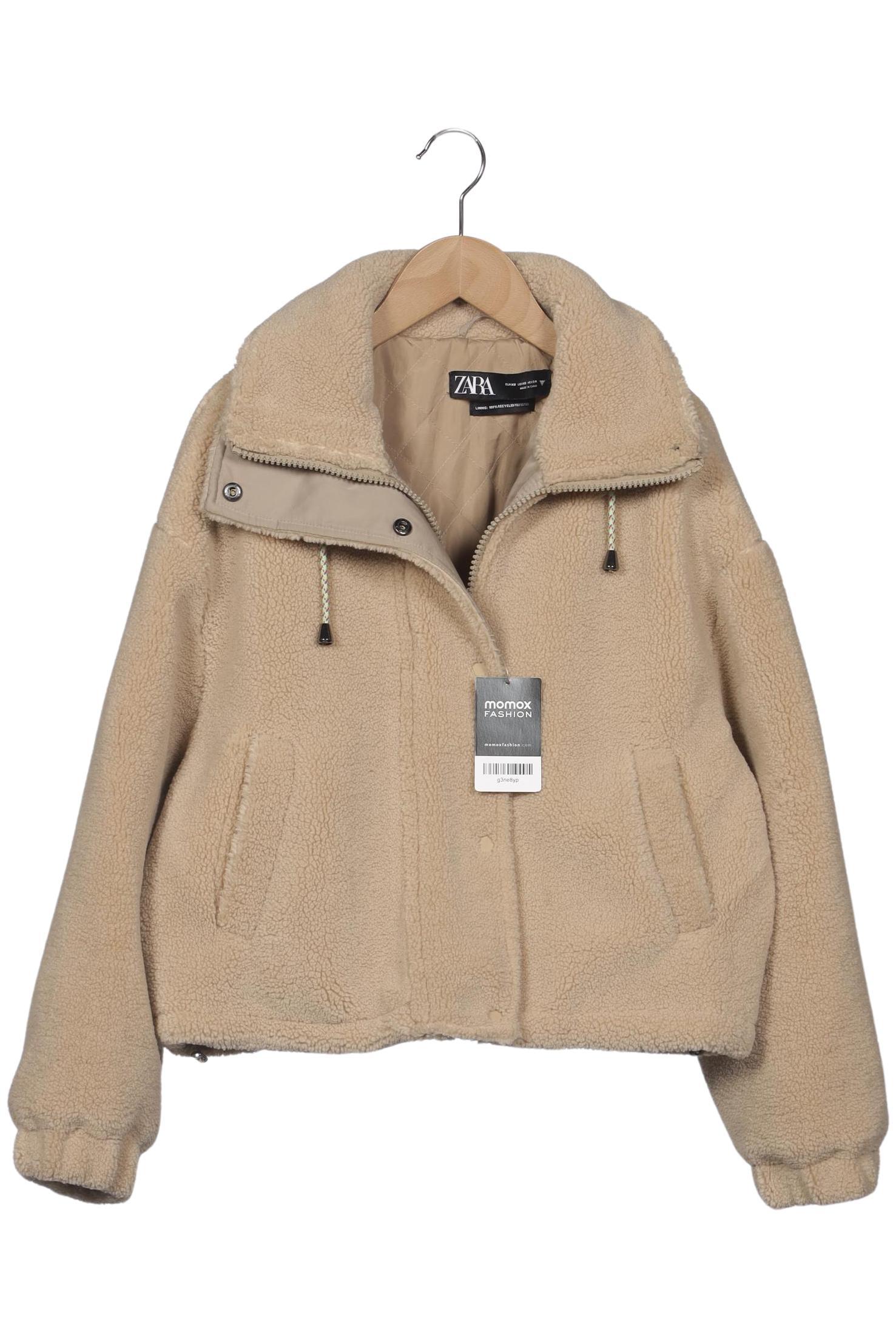 

Zara Damen Jacke, beige, Gr. 34