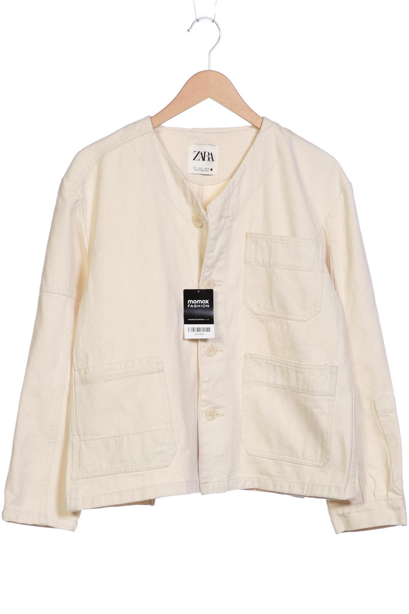 

Zara Damen Jacke, cremeweiß, Gr. 36