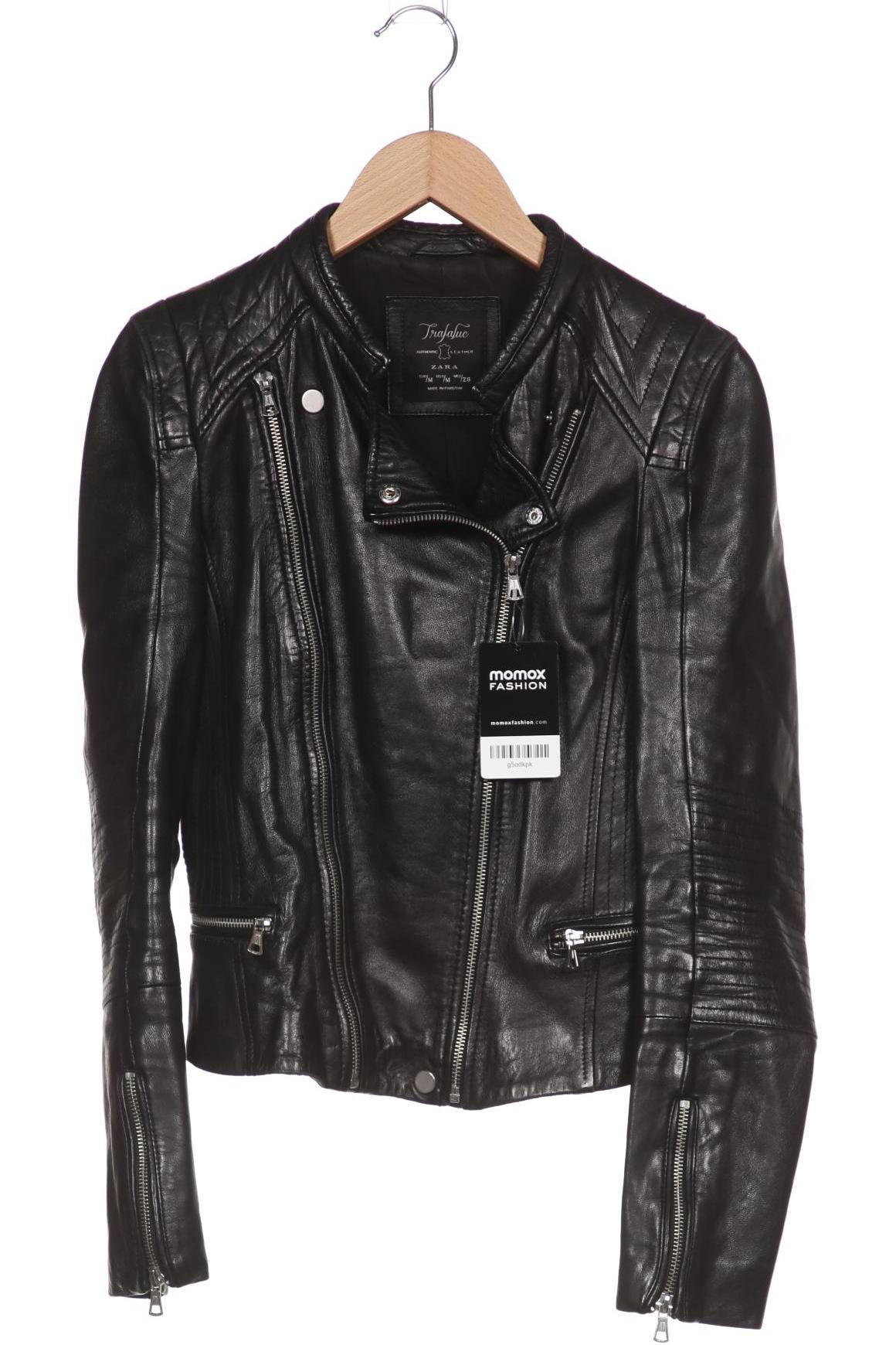 

ZARA Damen Jacke, schwarz