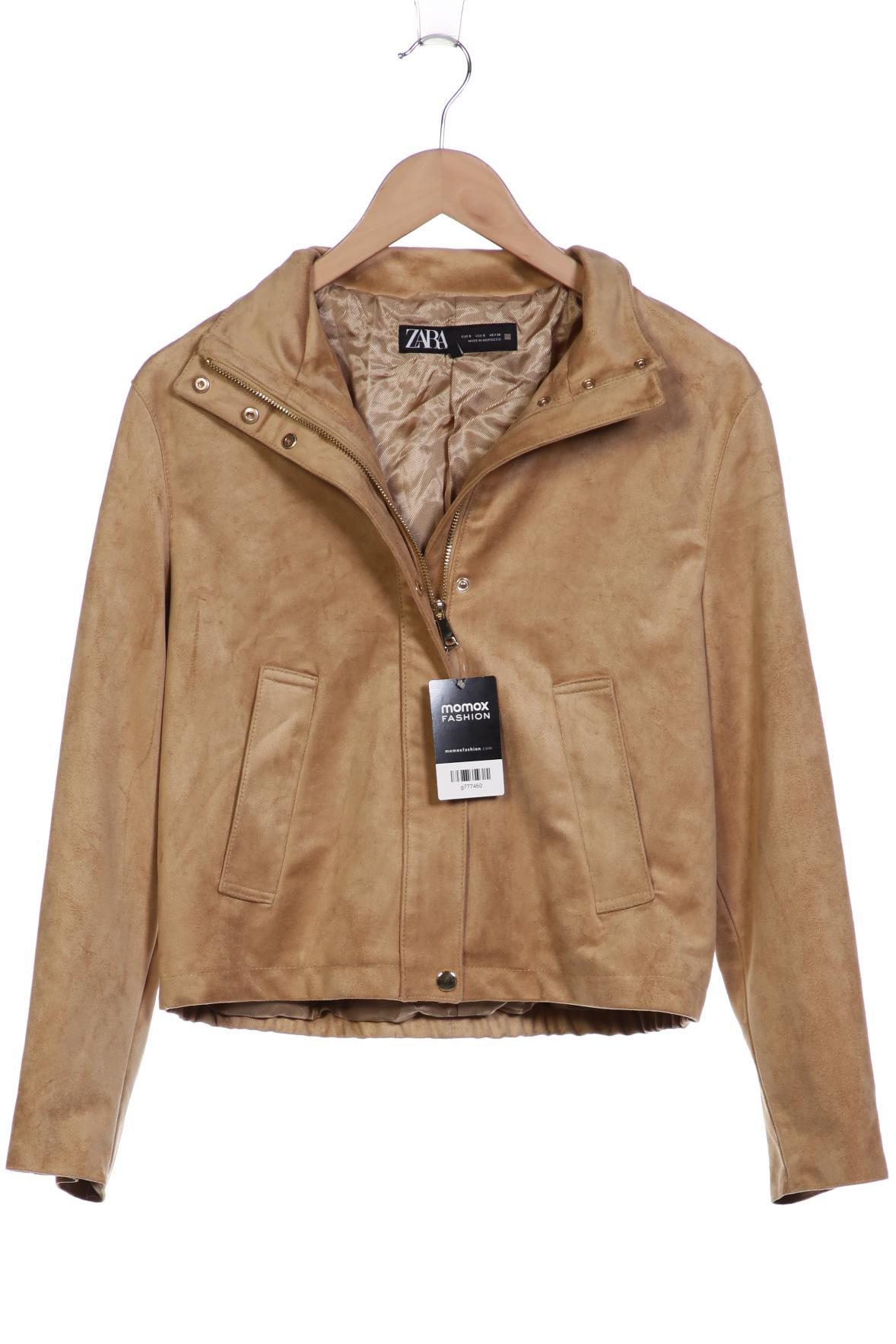 

Zara Damen Jacke, beige, Gr. 36