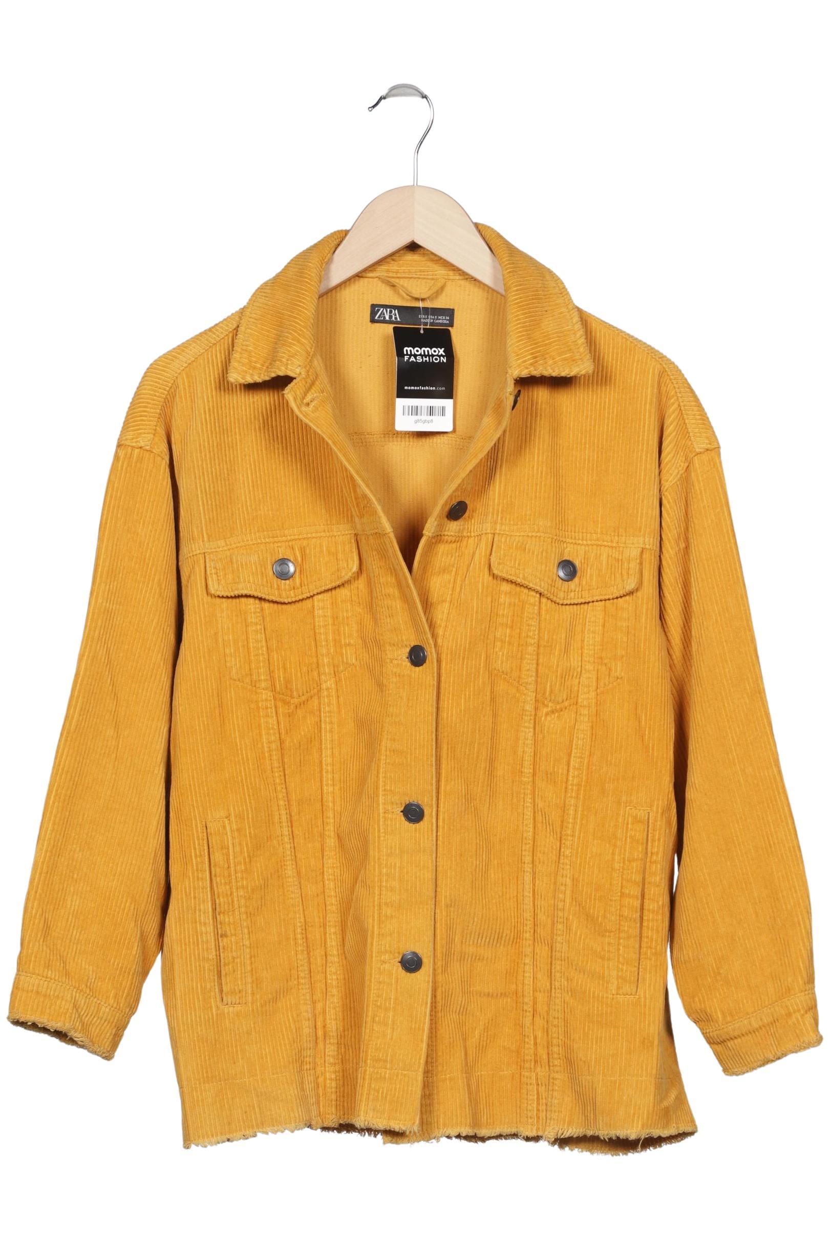 

Zara Damen Jacke, gelb, Gr. 36